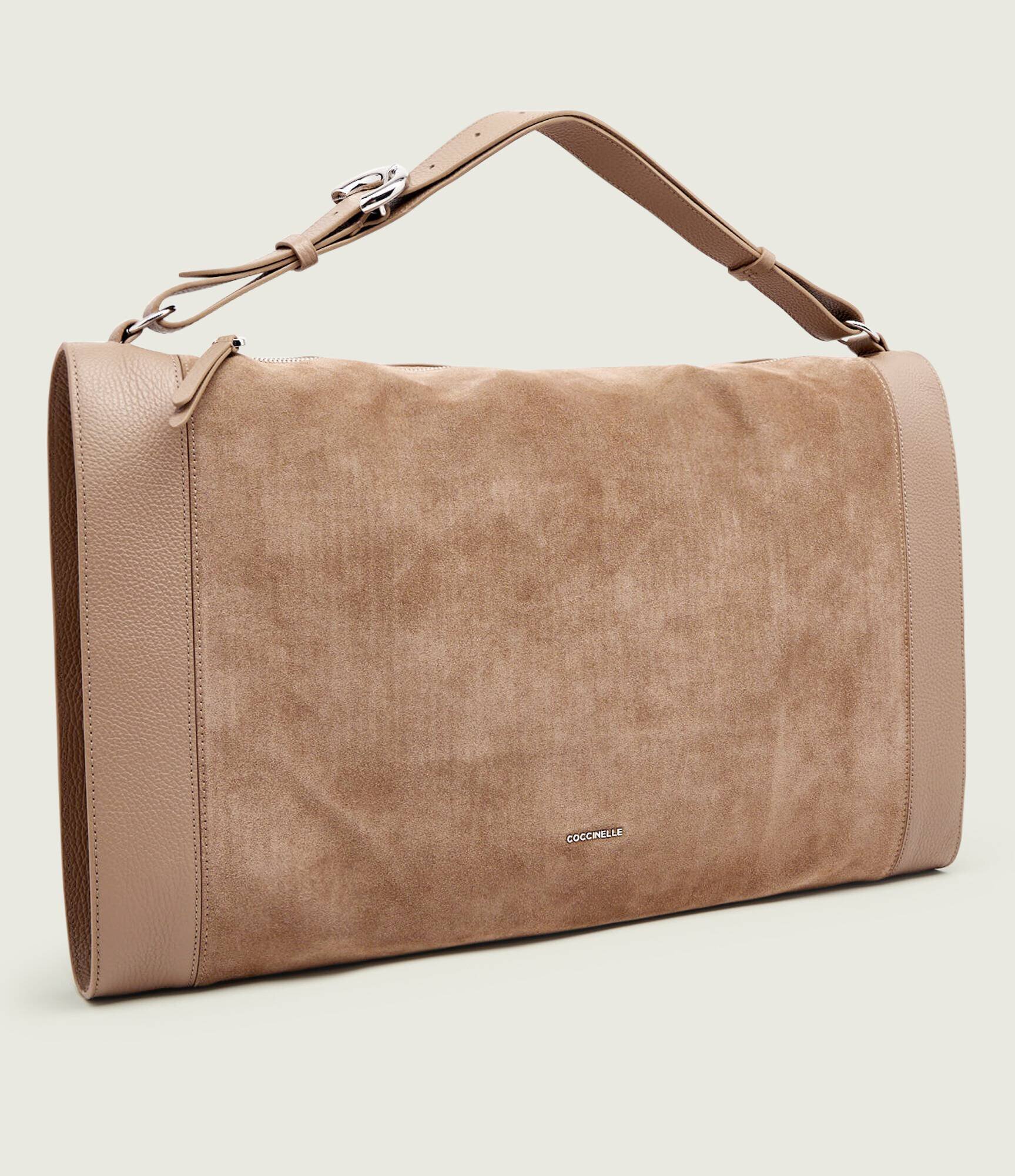 COCCINELLE Geantă shopper Elinor | piele întoarsă