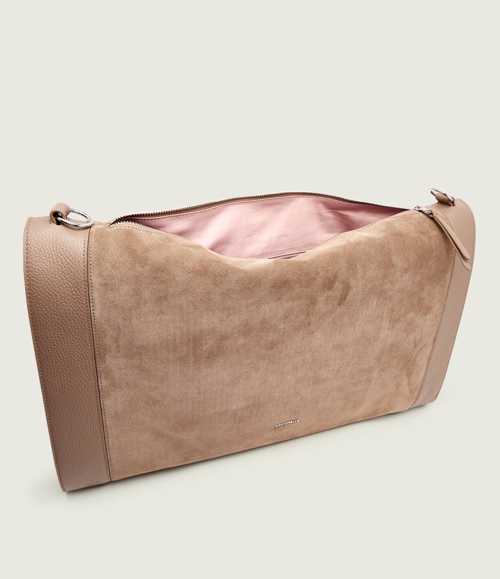 COCCINELLE Geantă shopper Elinor | piele întoarsă