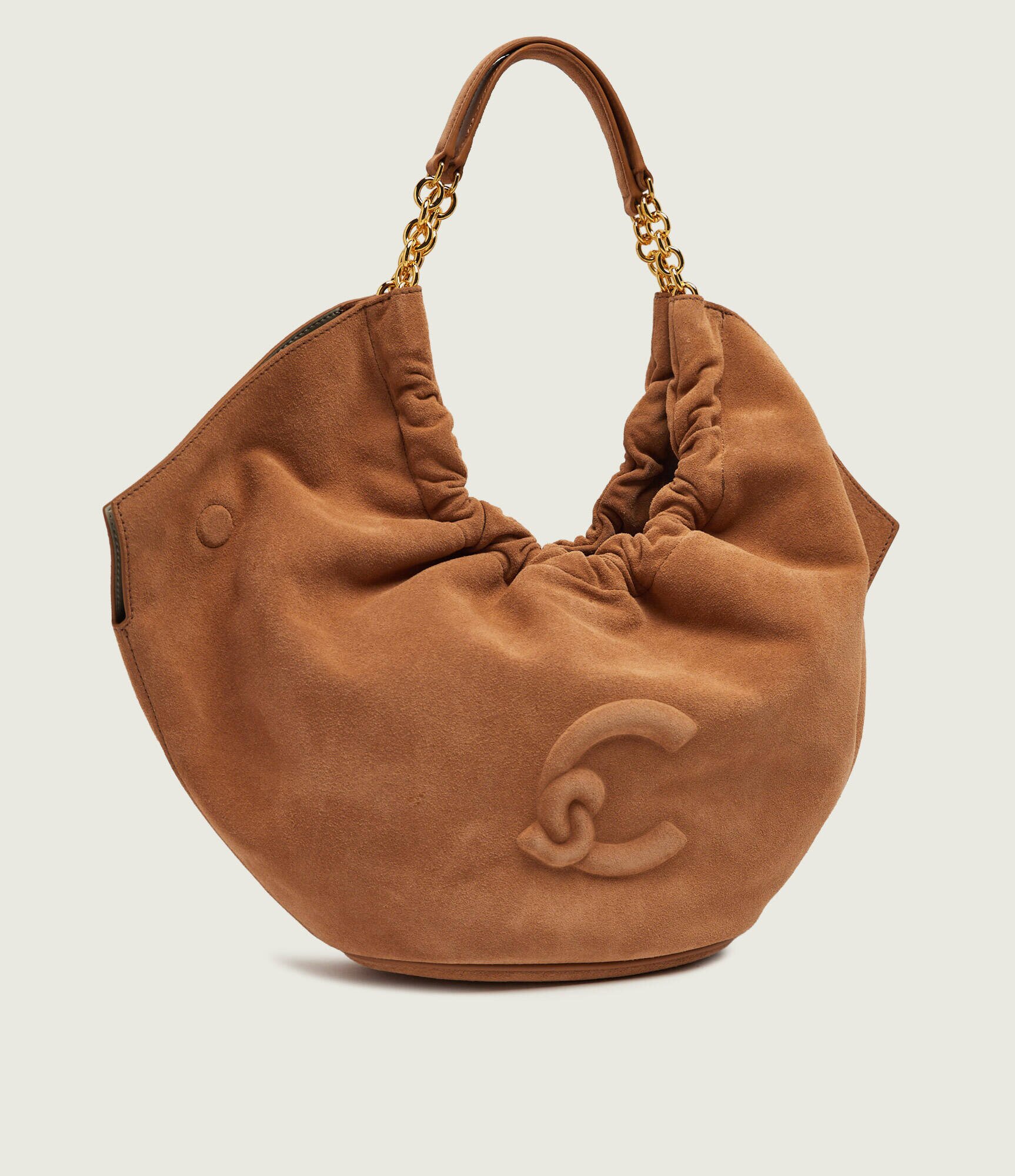 COCCINELLE Geantă shopper Smash | piele întoarsă