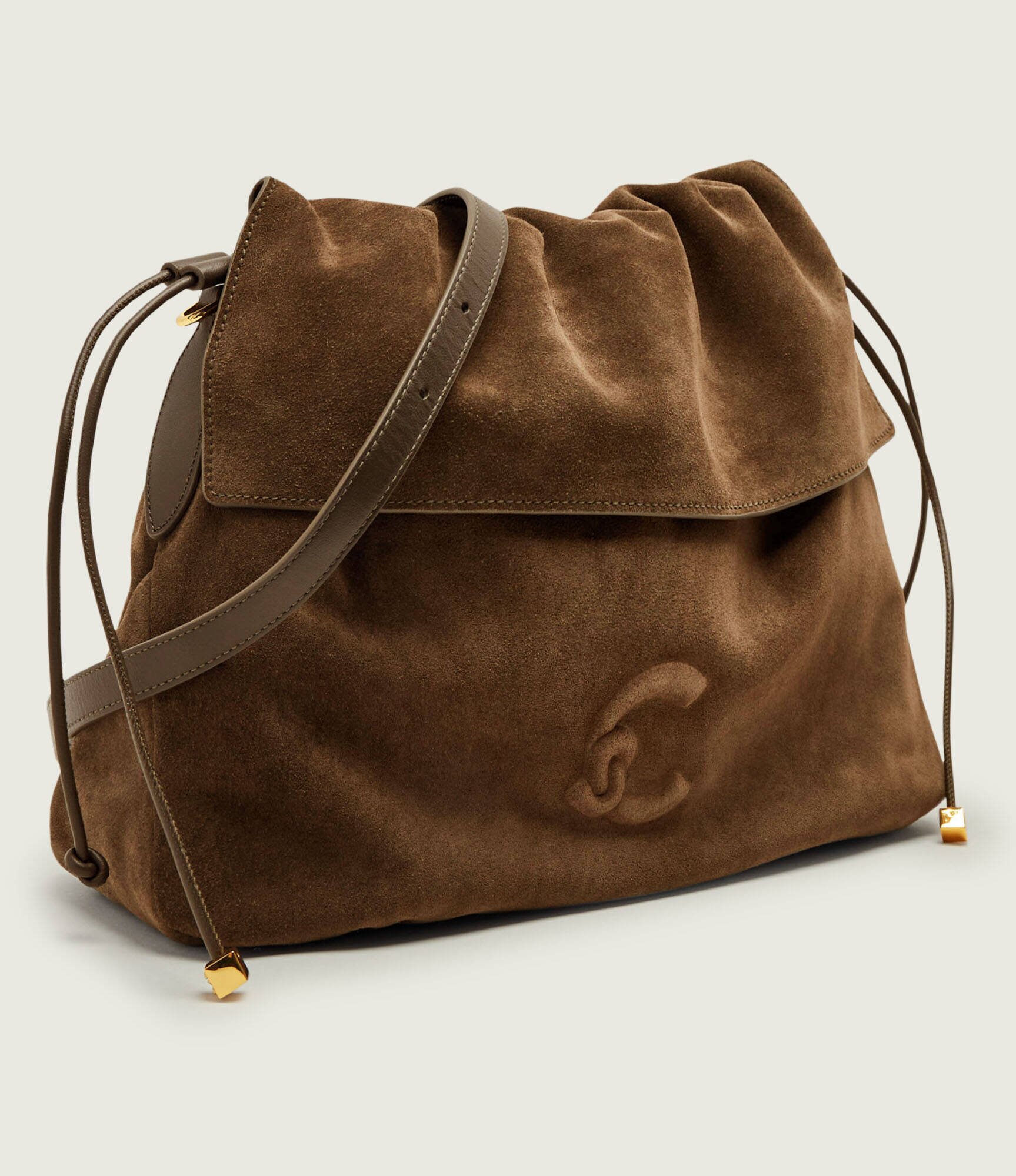 COCCINELLE Geantă tip sac Lidia | piele întoarsă