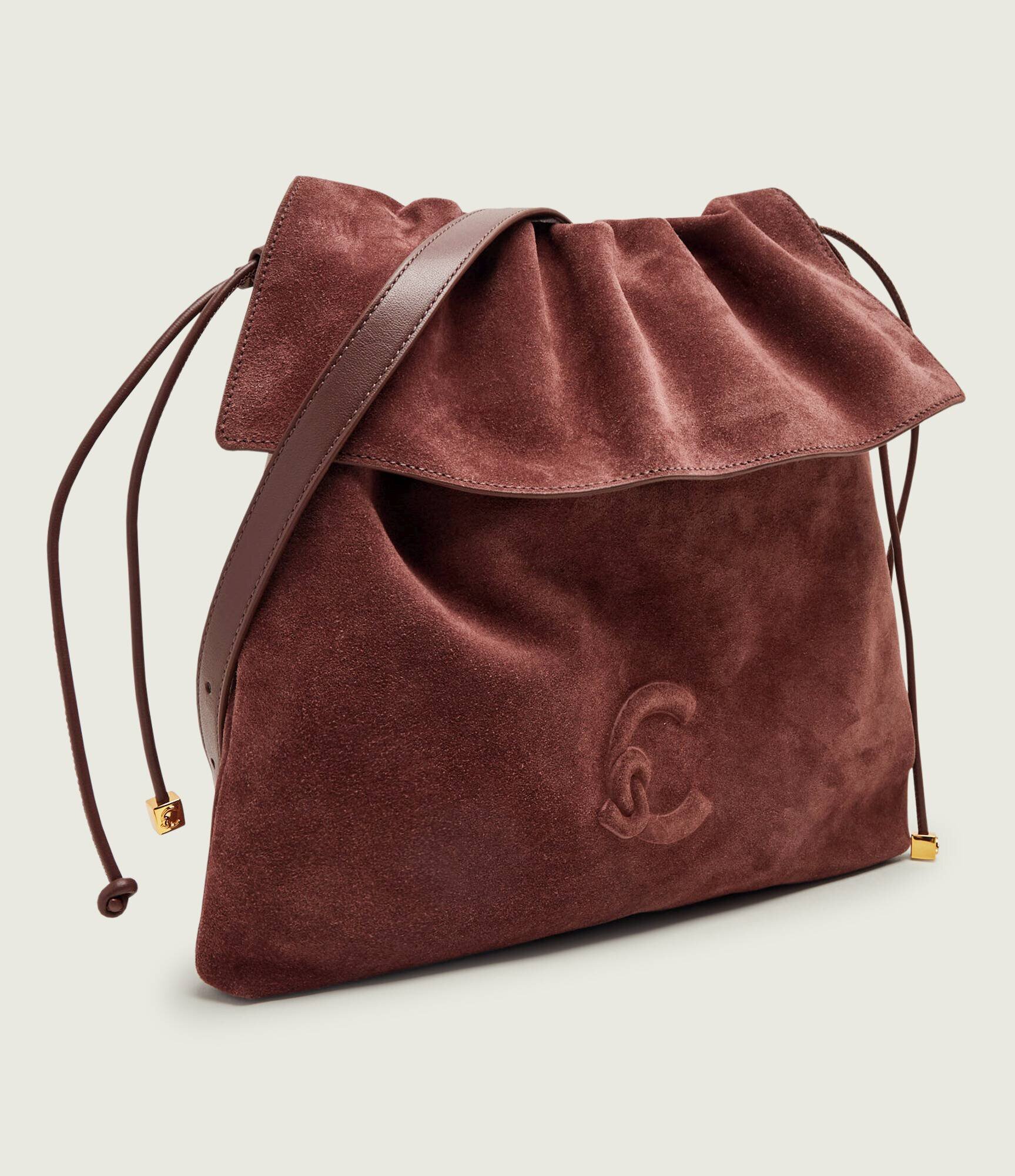 COCCINELLE Geantă tip sac Lidia | piele întoarsă