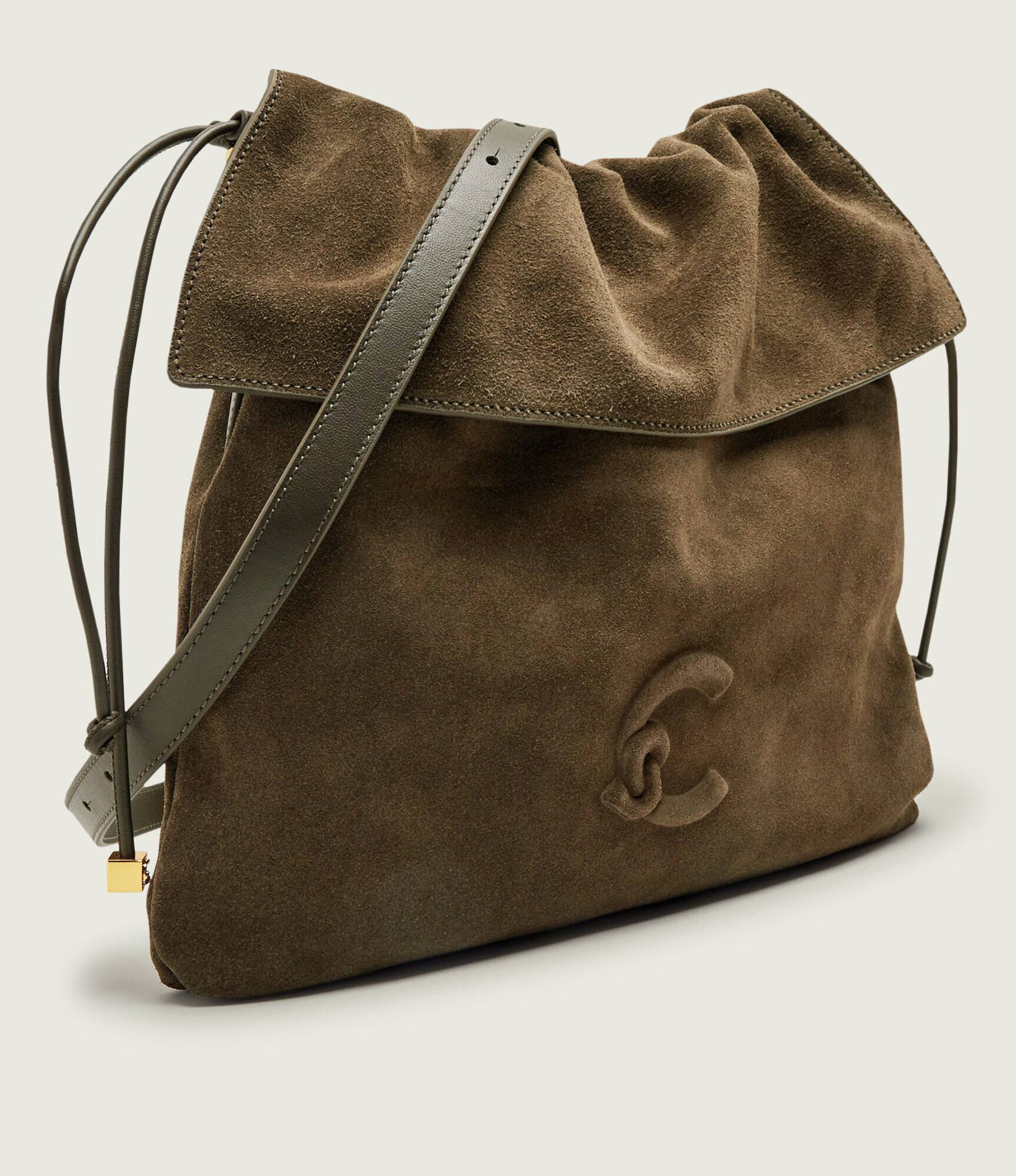 COCCINELLE Geantă tip sac Lidia | piele întoarsă