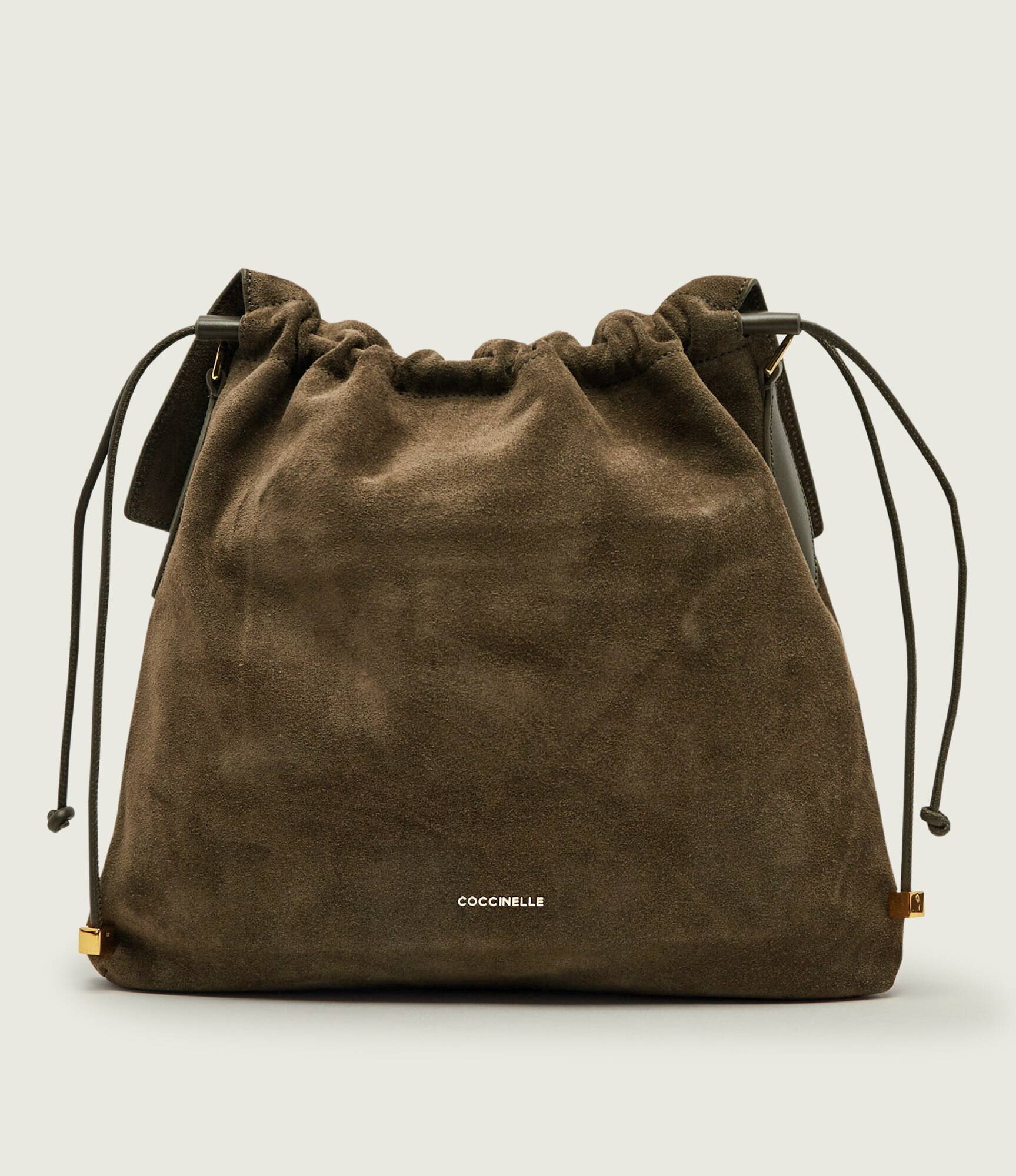 COCCINELLE Geantă tip sac Lidia | piele întoarsă
