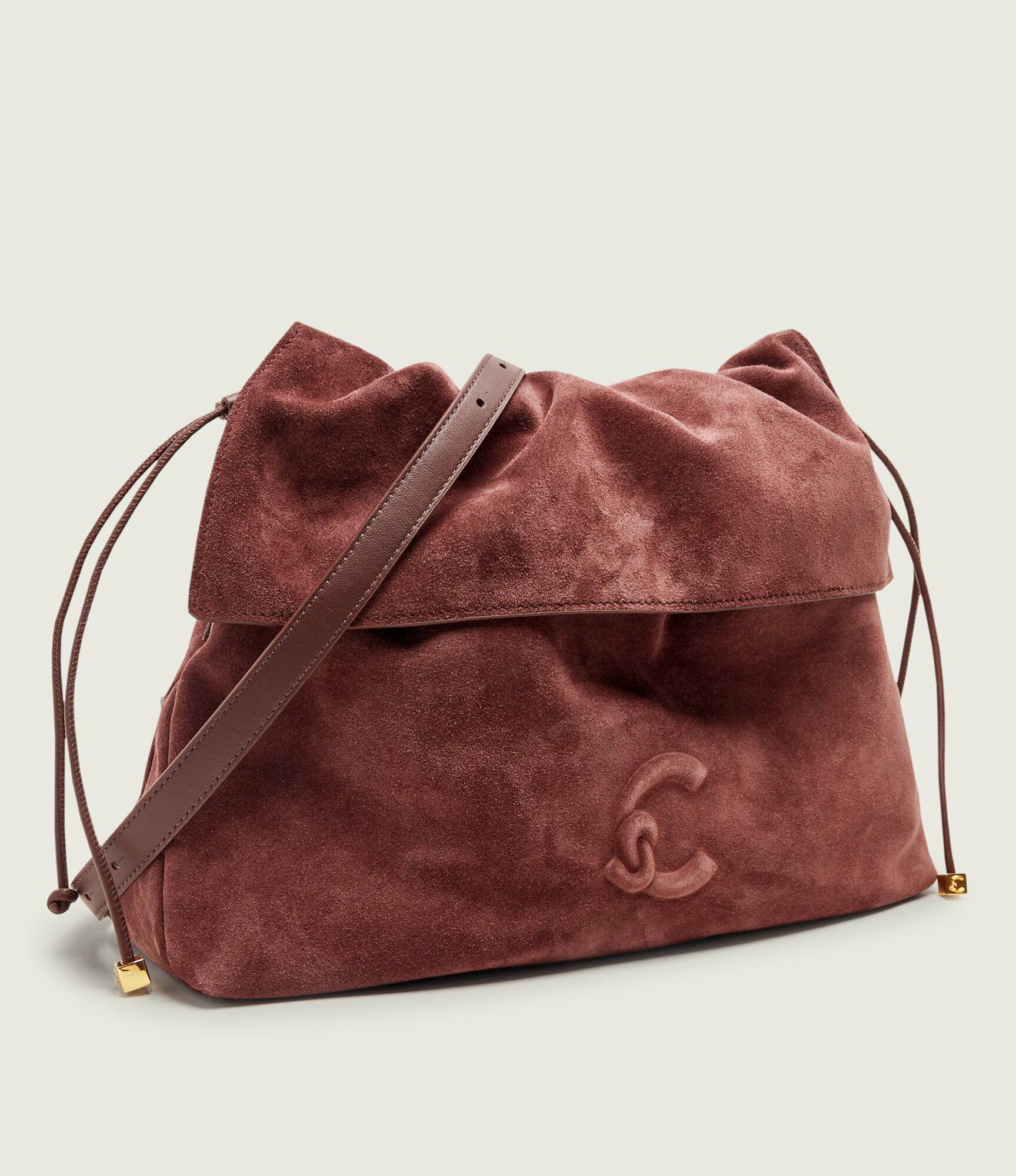 COCCINELLE Geantă tip sac Lidia | piele întoarsă