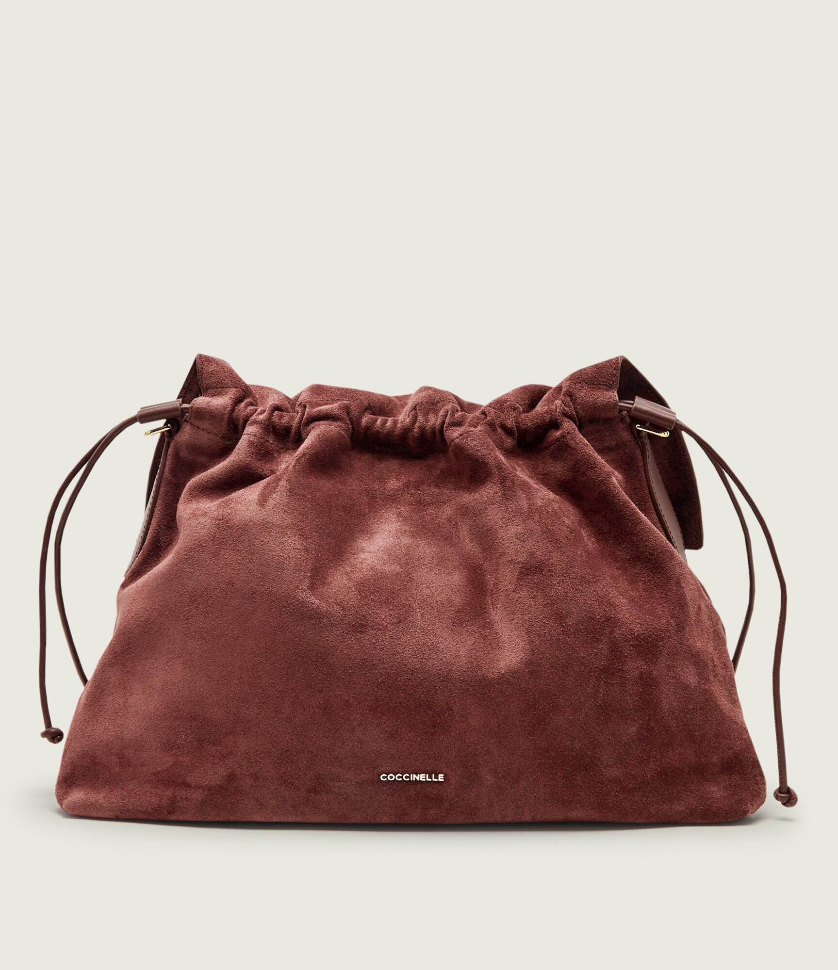 COCCINELLE Geantă tip sac Lidia | piele întoarsă