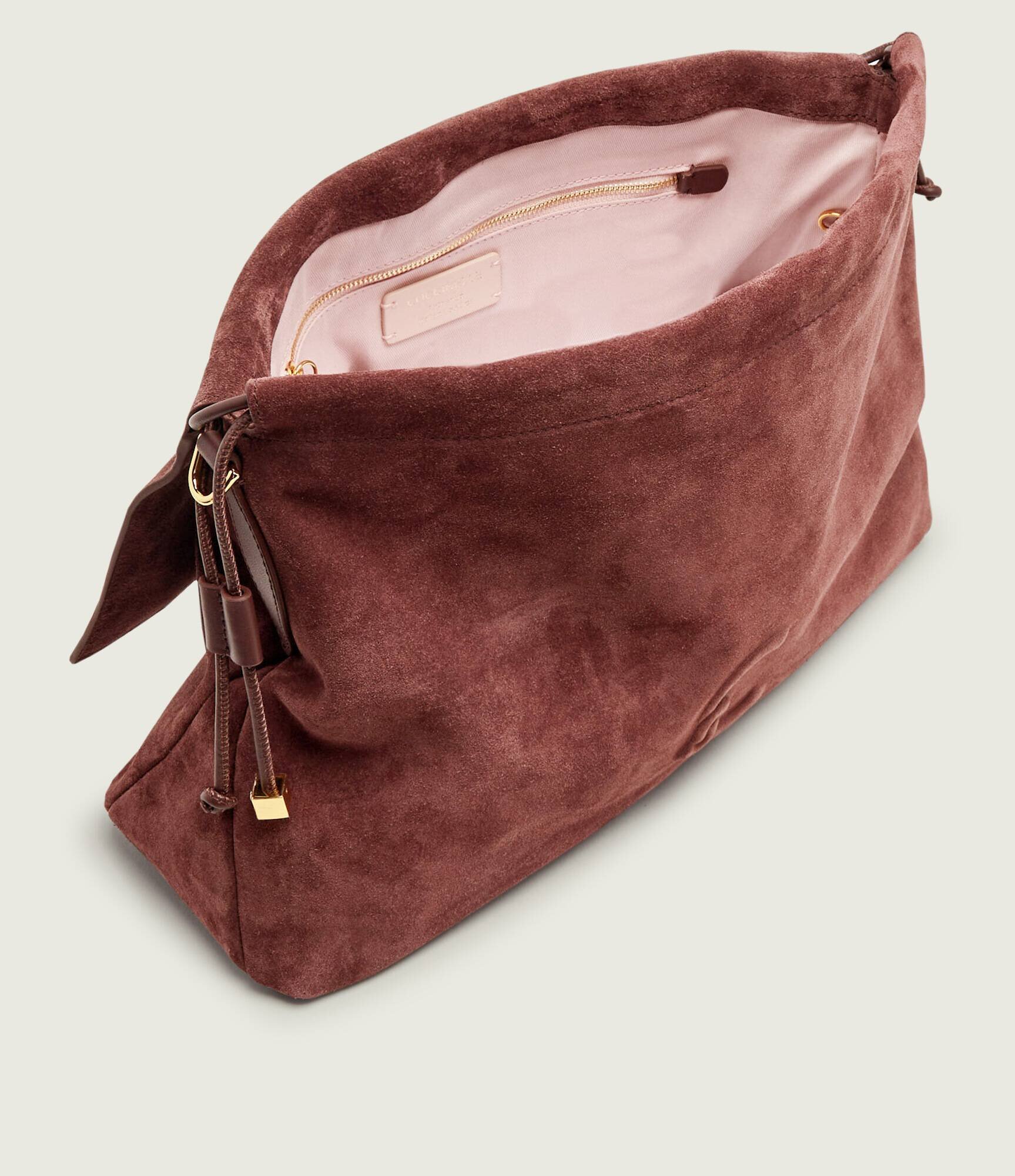 COCCINELLE Geantă tip sac Lidia | piele întoarsă
