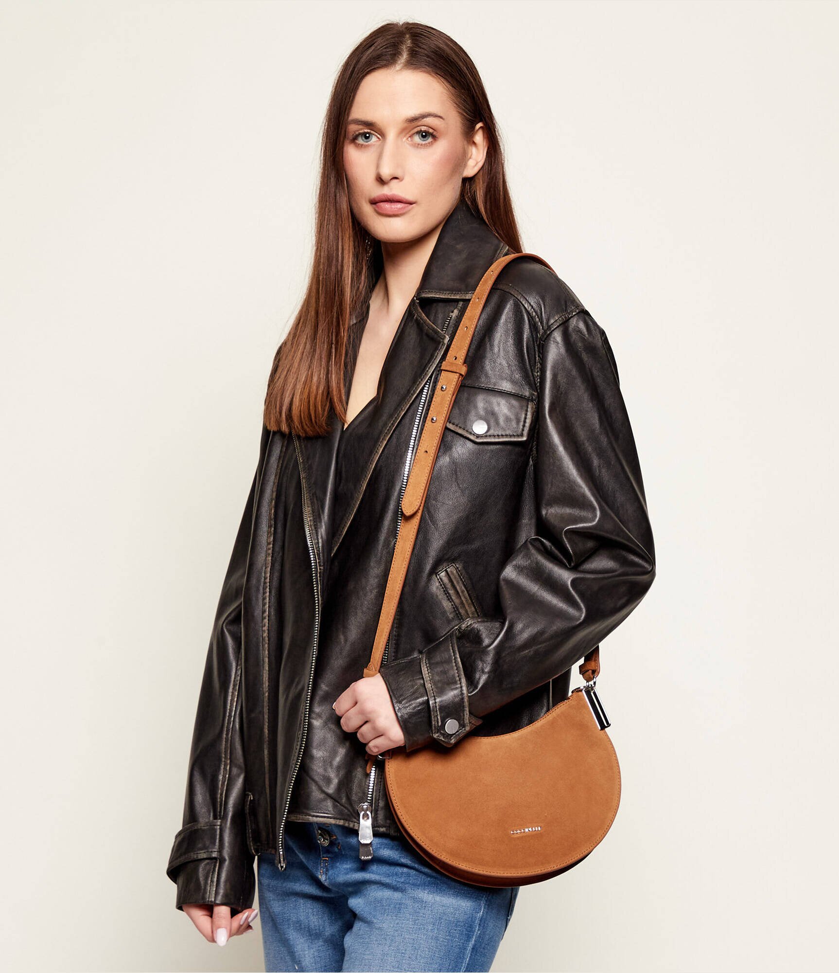 COCCINELLE Hobo Sunup | piele întoarsă
