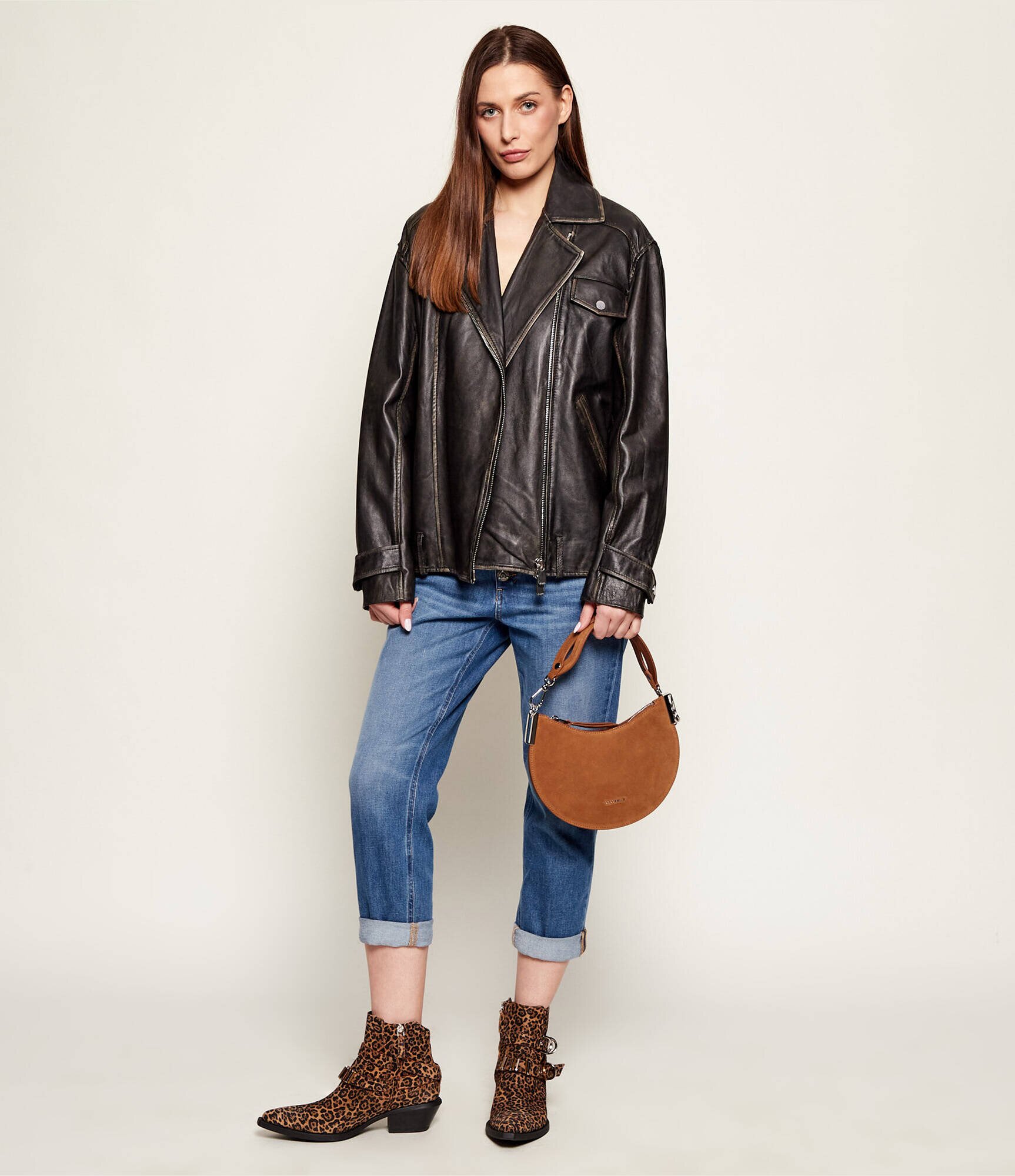 COCCINELLE Hobo Sunup | piele întoarsă