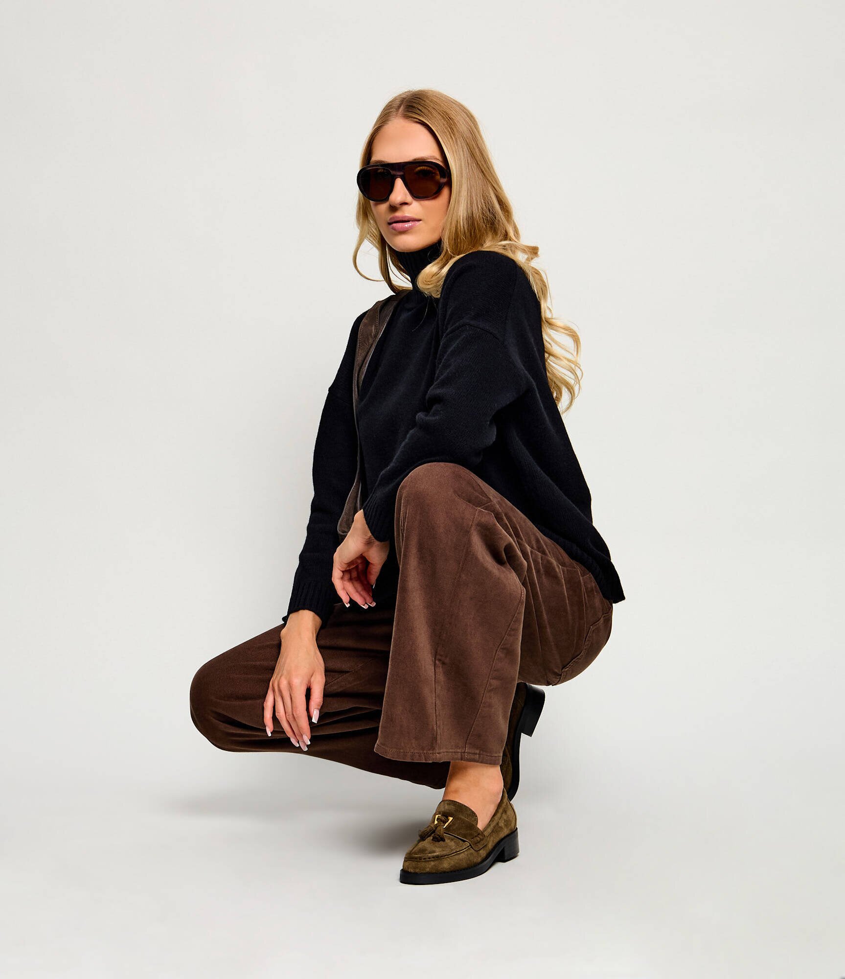 COCCINELLE Pantofi loafer Beat | piele întoarsă