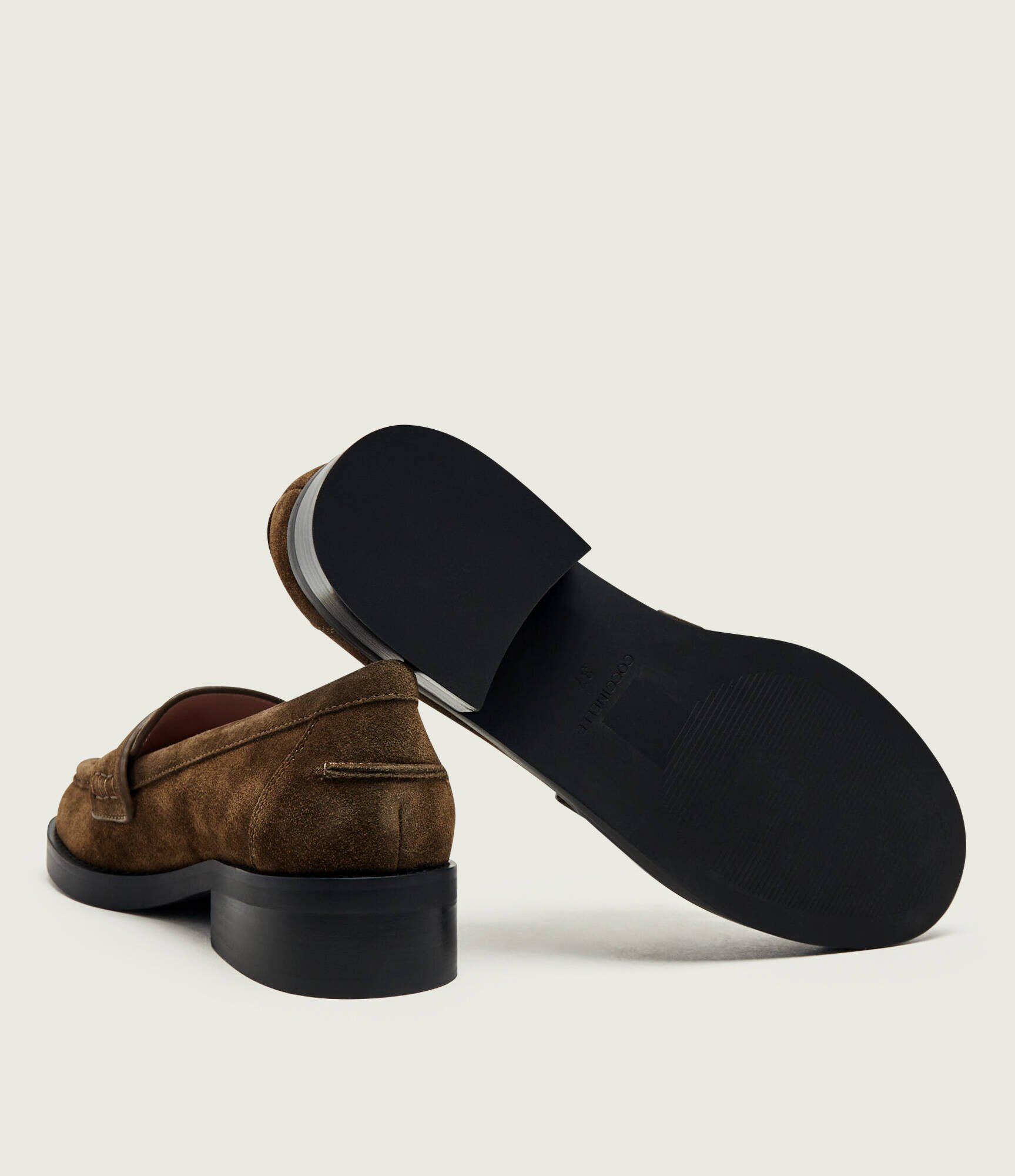 COCCINELLE Pantofi loafer Beat | piele întoarsă