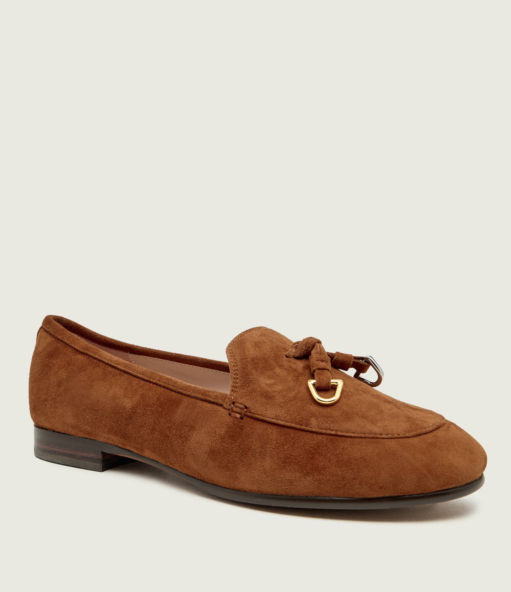 COCCINELLE Pantofi lords LOOP | piele întoarsă