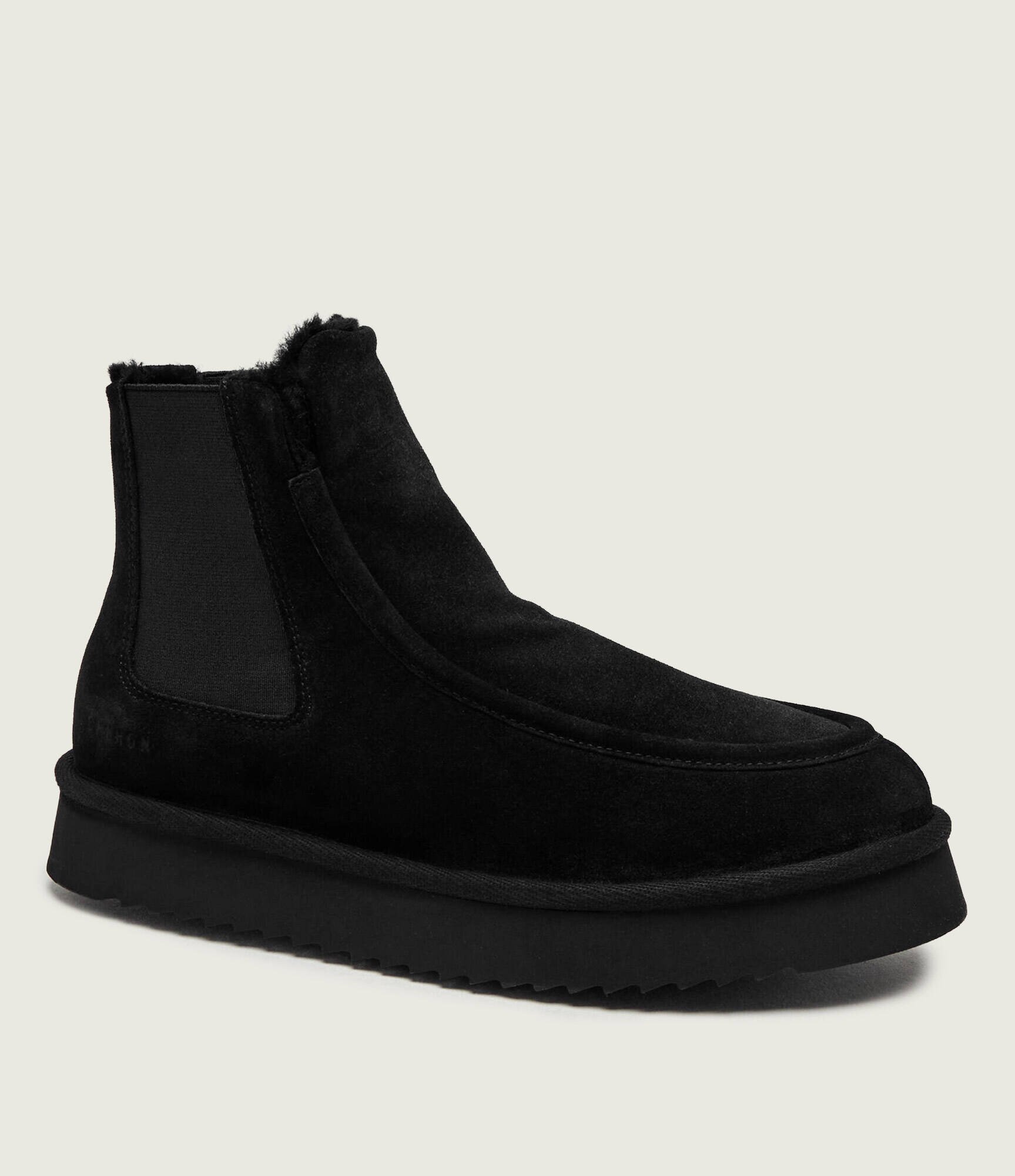 COPENHAGEN STUDIOS Bocanci CPH267M | piele întoarsă | shearling