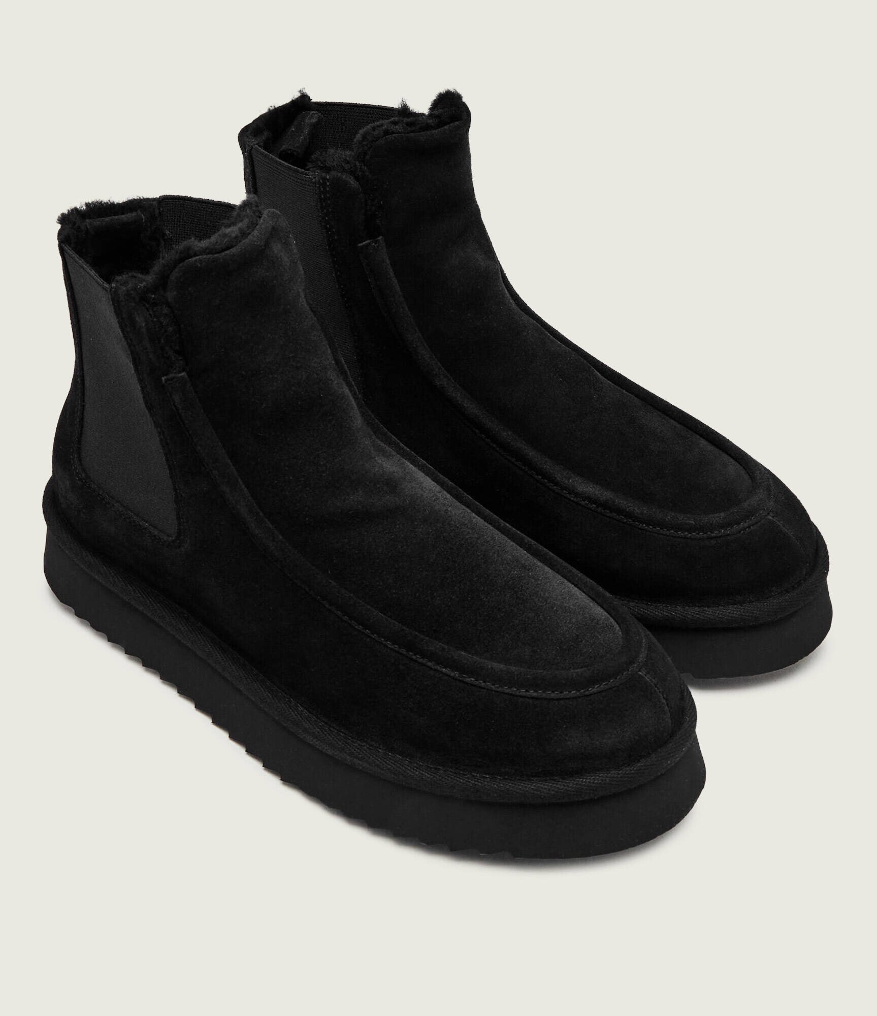 COPENHAGEN STUDIOS Bocanci CPH267M | piele întoarsă | shearling