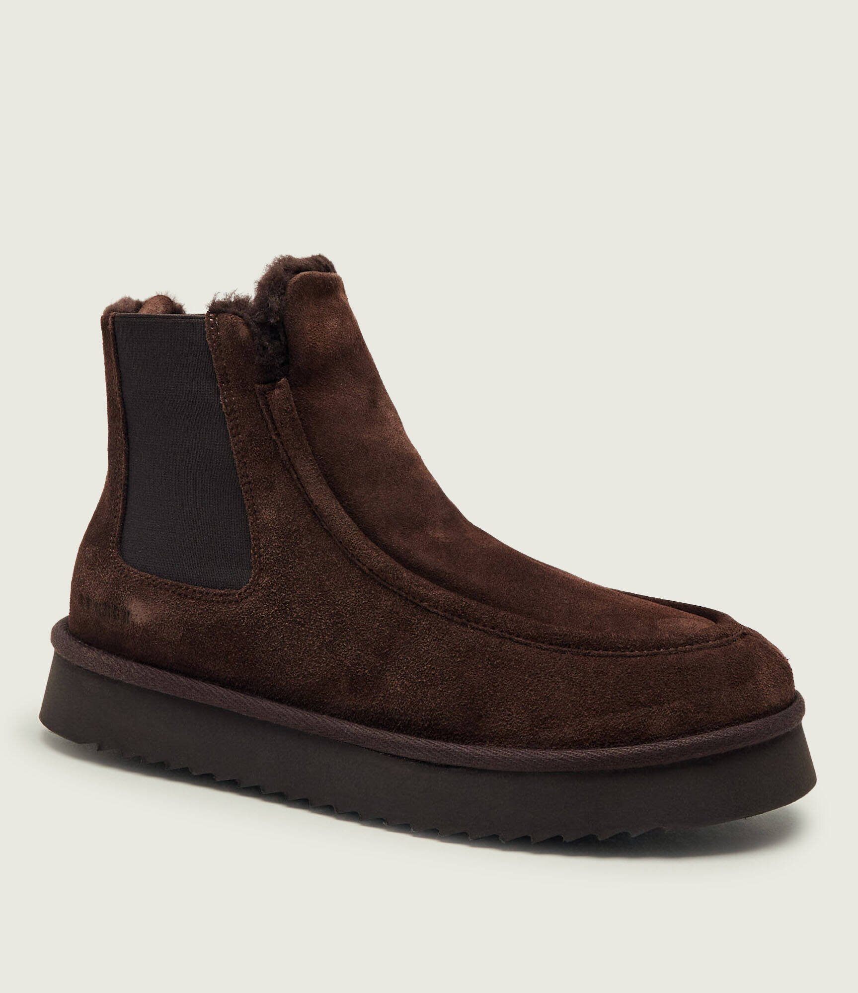 COPENHAGEN STUDIOS Bocanci CPH267M | piele întoarsă | shearling