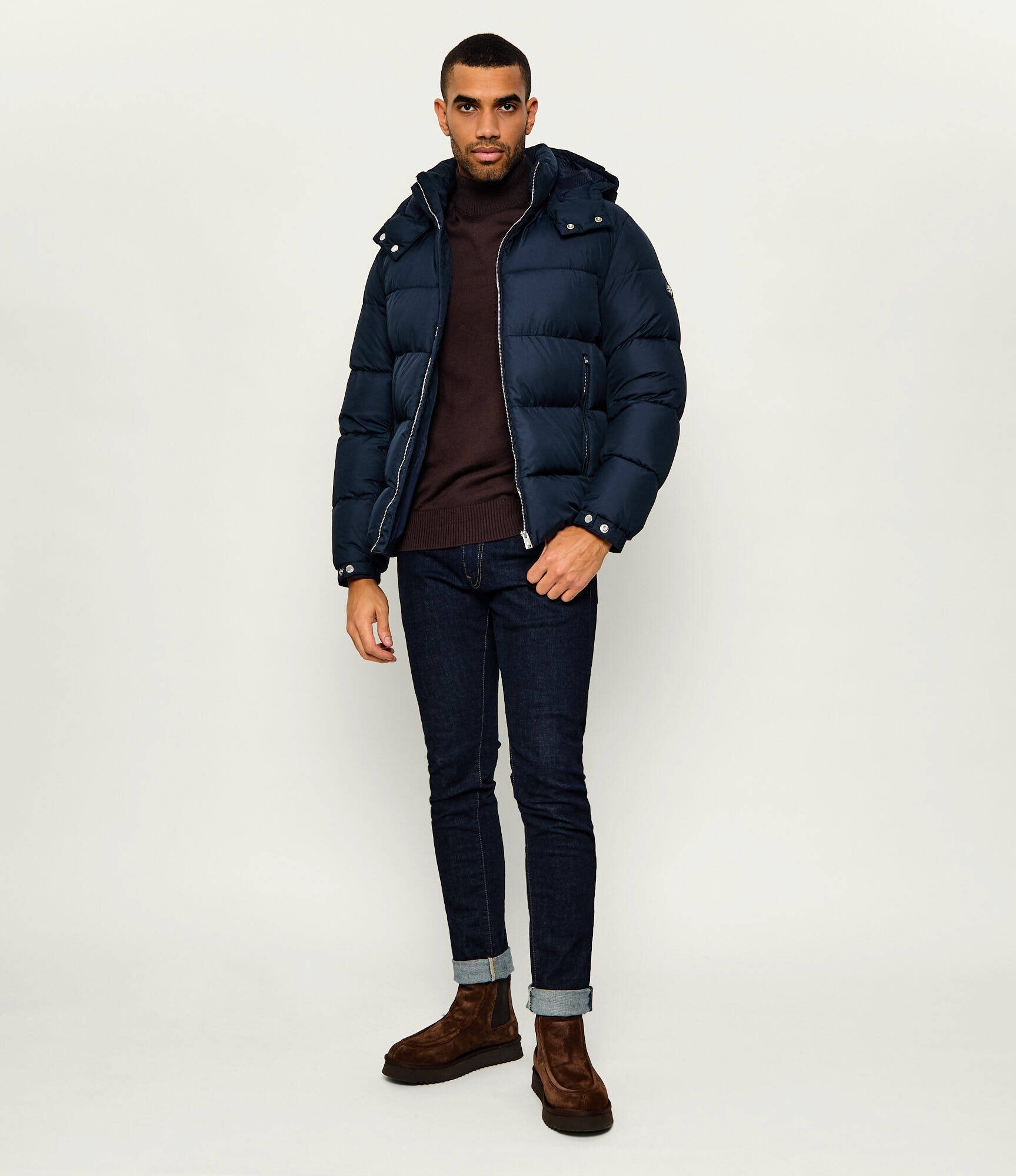 COPENHAGEN STUDIOS Bocanci CPH267M | piele întoarsă | shearling