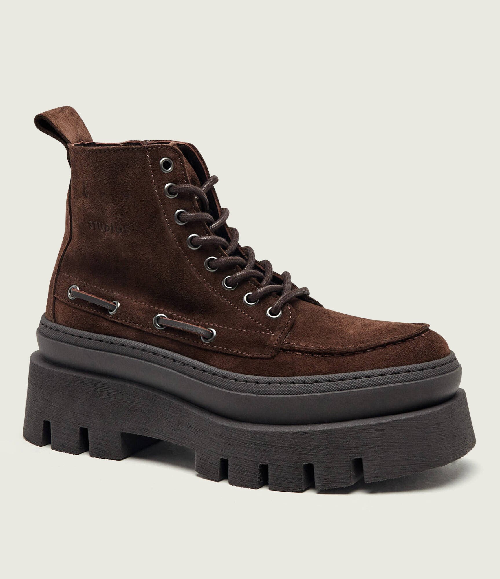 COPENHAGEN STUDIOS Botine CPH697 | piele întoarsă