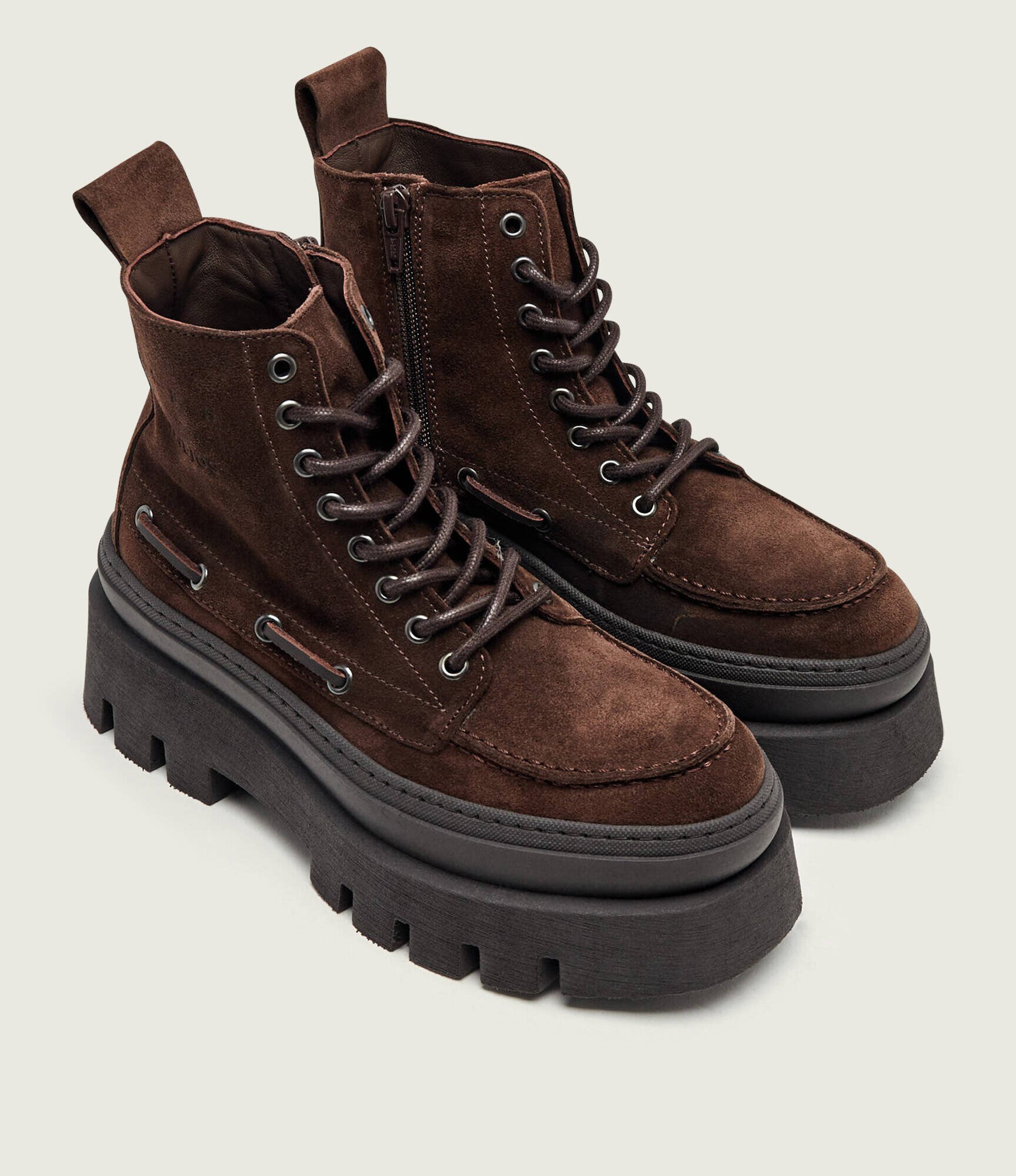 COPENHAGEN STUDIOS Botine CPH697 | piele întoarsă
