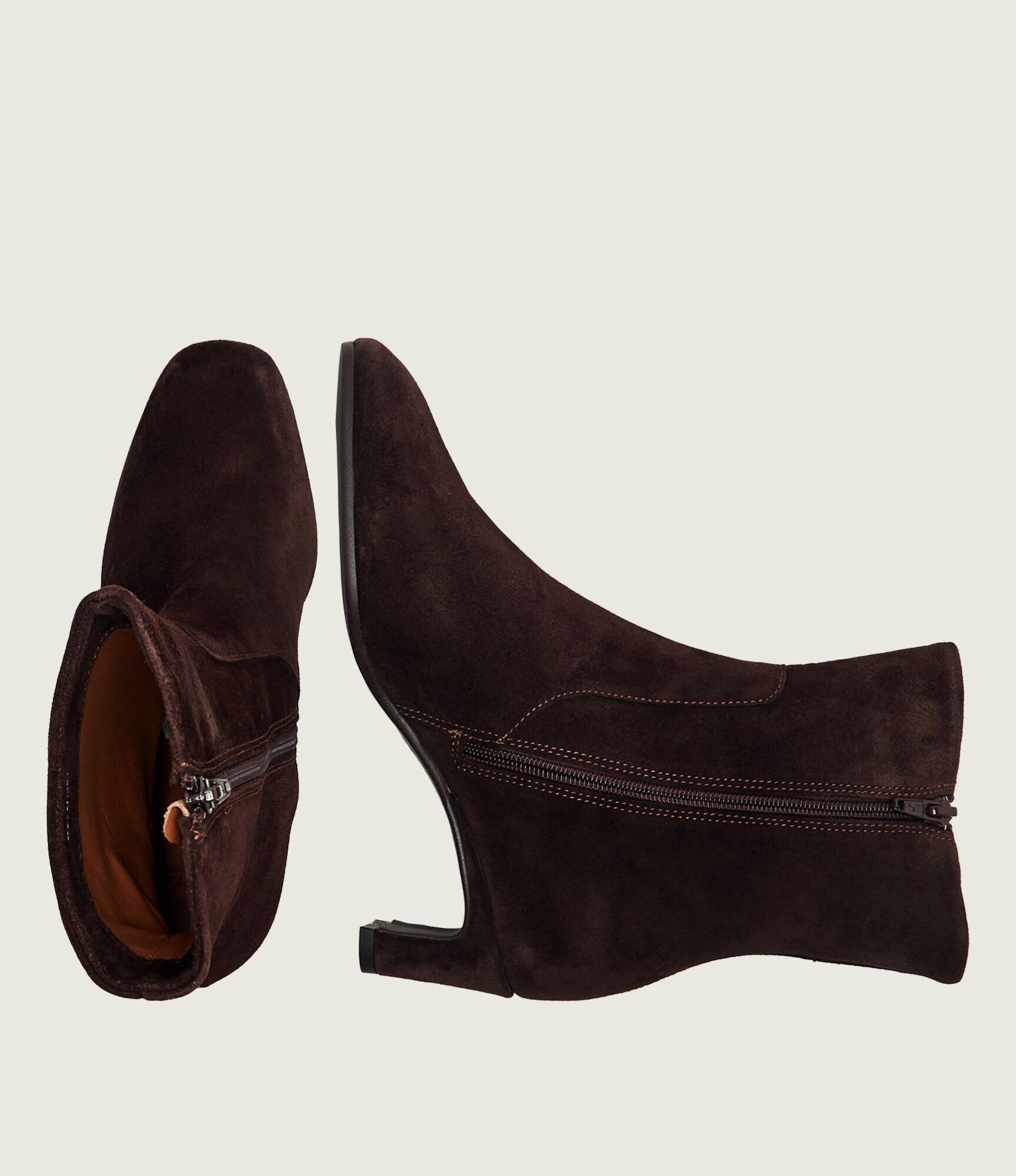 COPENHAGEN STUDIOS Botine | piele întoarsă