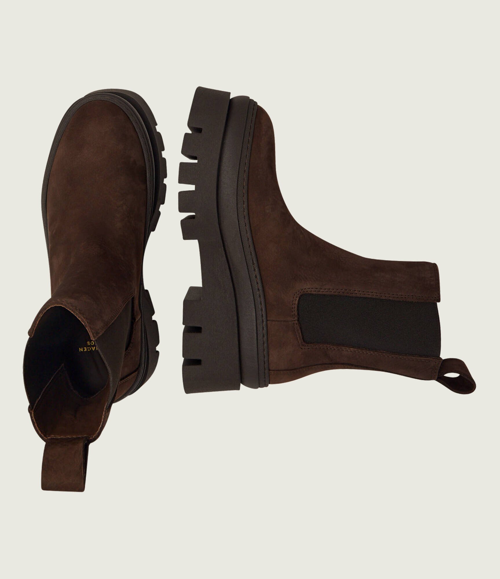 COPENHAGEN STUDIOS De piele ghete chelsea CPH686