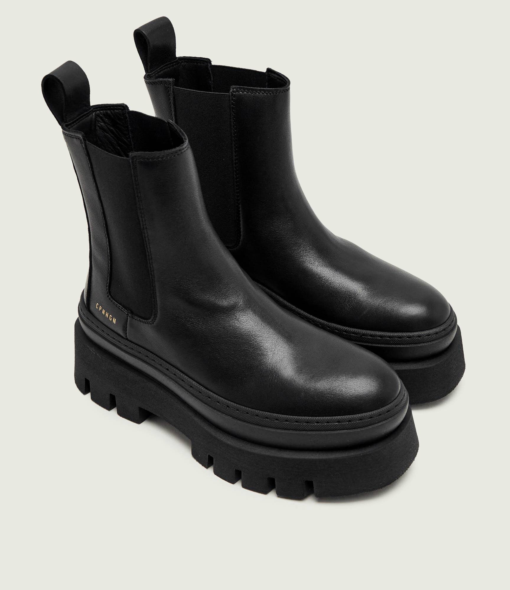 COPENHAGEN STUDIOS De piele ghete chelsea CPH686