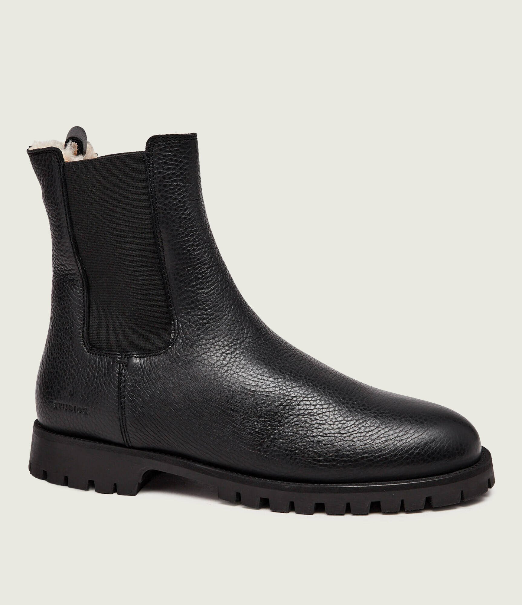 COPENHAGEN STUDIOS De piele ghete chelsea CPH850M | lână