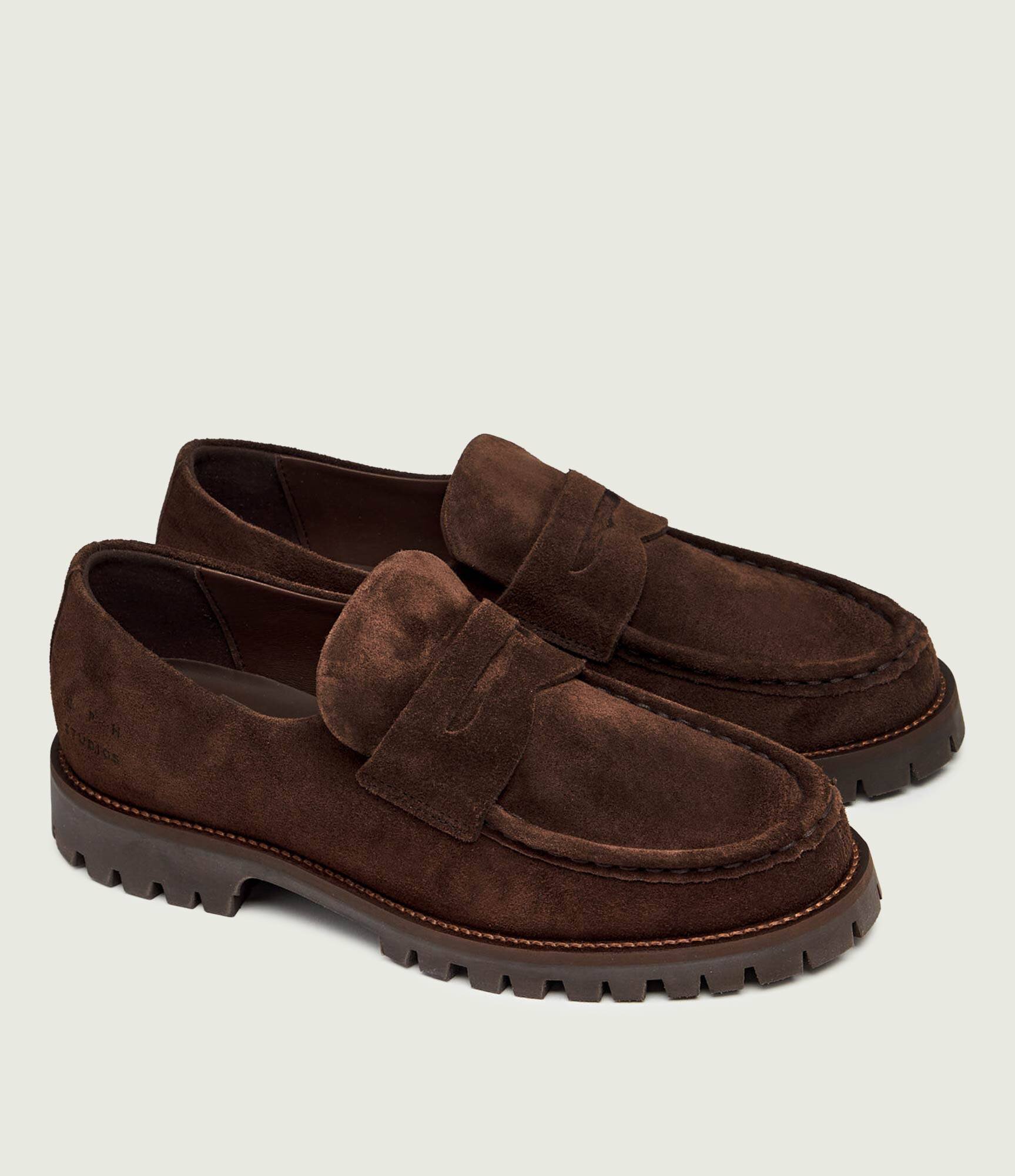 COPENHAGEN STUDIOS Pantofi loafer | piele întoarsă