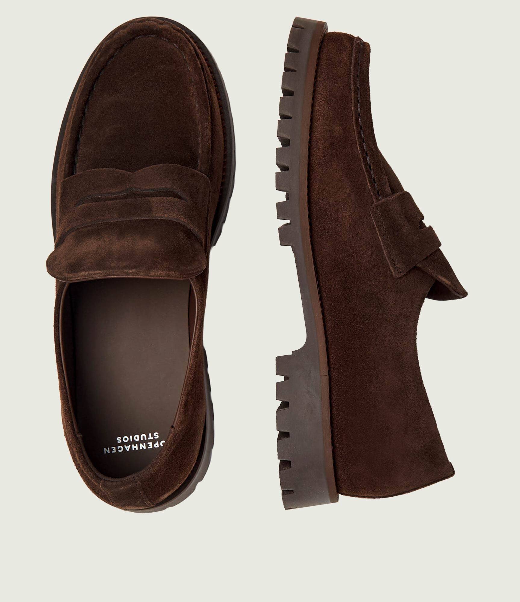 COPENHAGEN STUDIOS Pantofi loafer | piele întoarsă