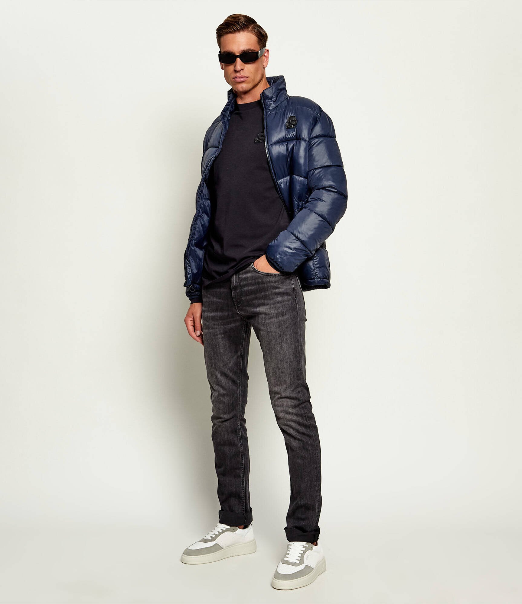 COPENHAGEN STUDIOS Sneakers CPH1M | piele întoarsă cu adaos de piele