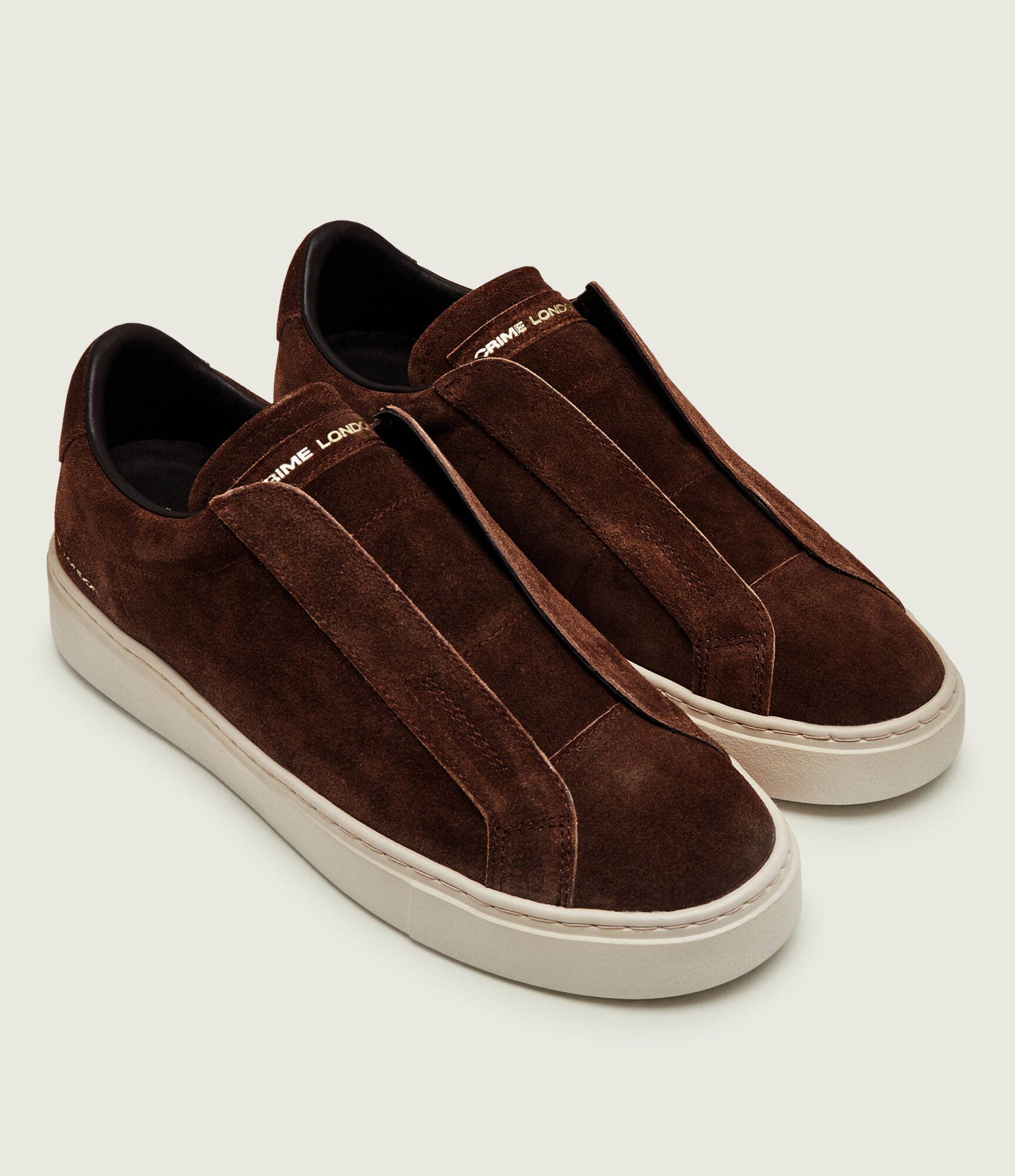 Crime London Slip on Superlight | piele întoarsă