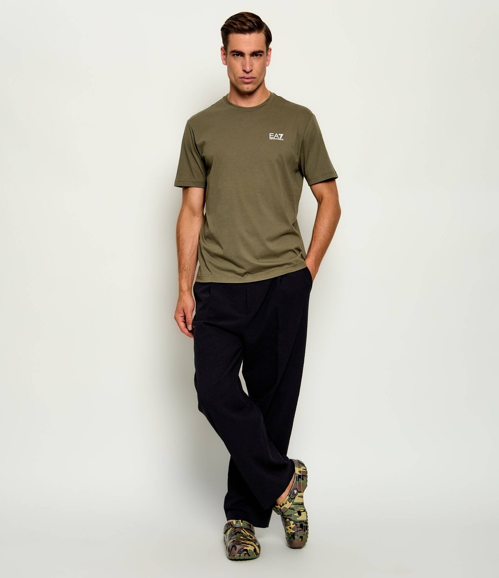 Crocs Mule 2 în 1 Classic Camouflage Clog