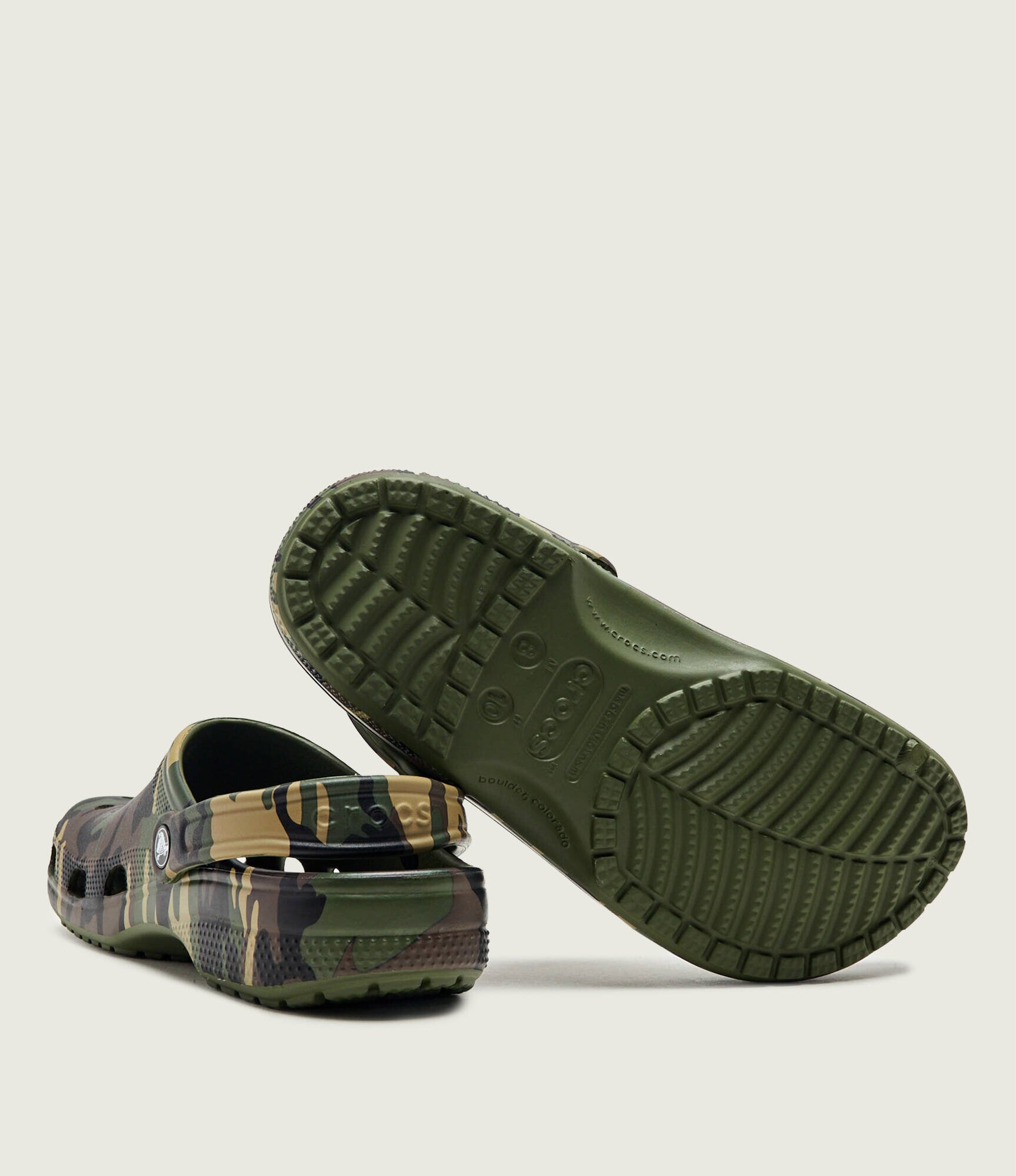 Crocs Mule 2 în 1 Classic Camouflage Clog