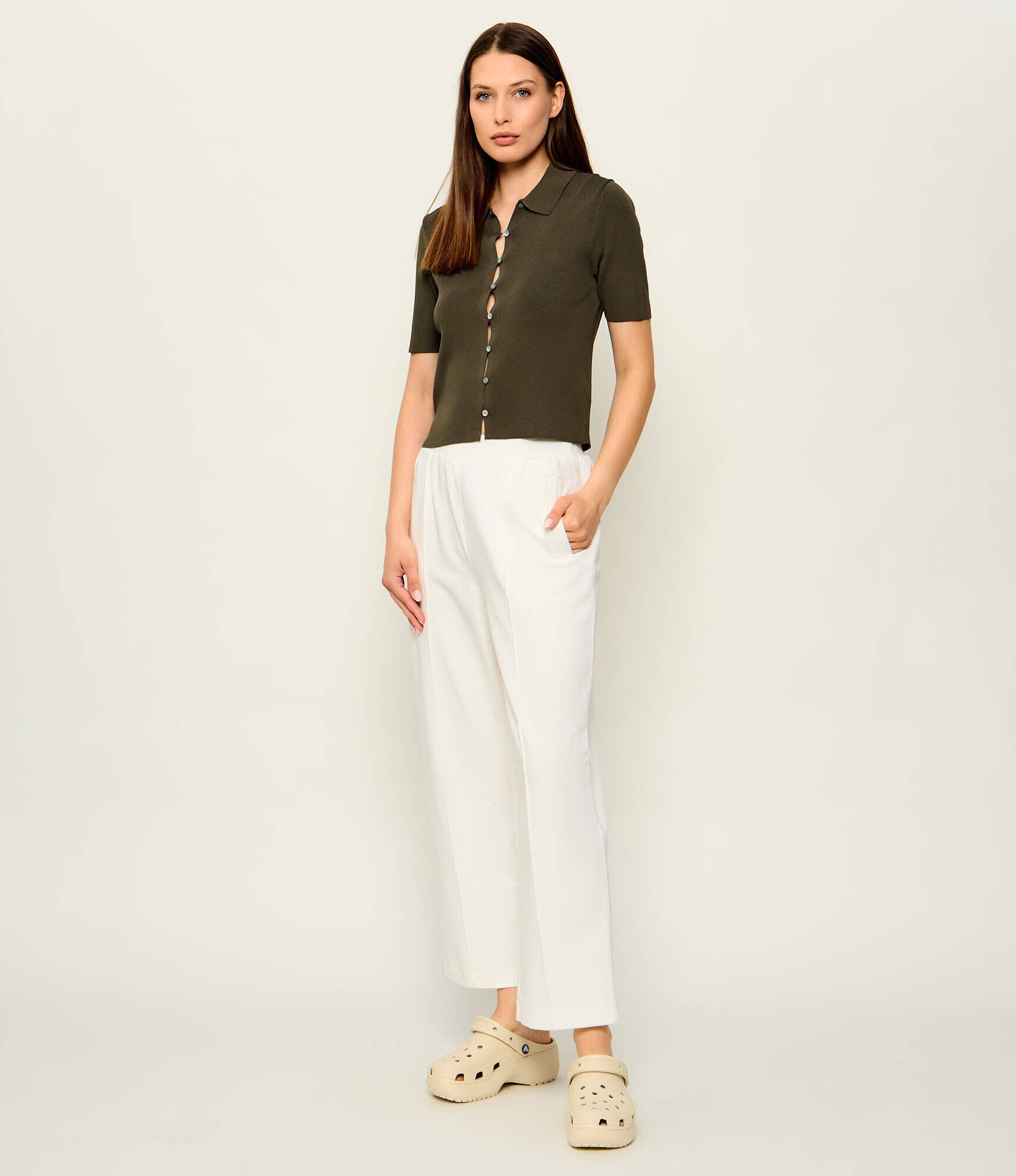 Crocs Mule 2 în 1 Classic Platform Clog