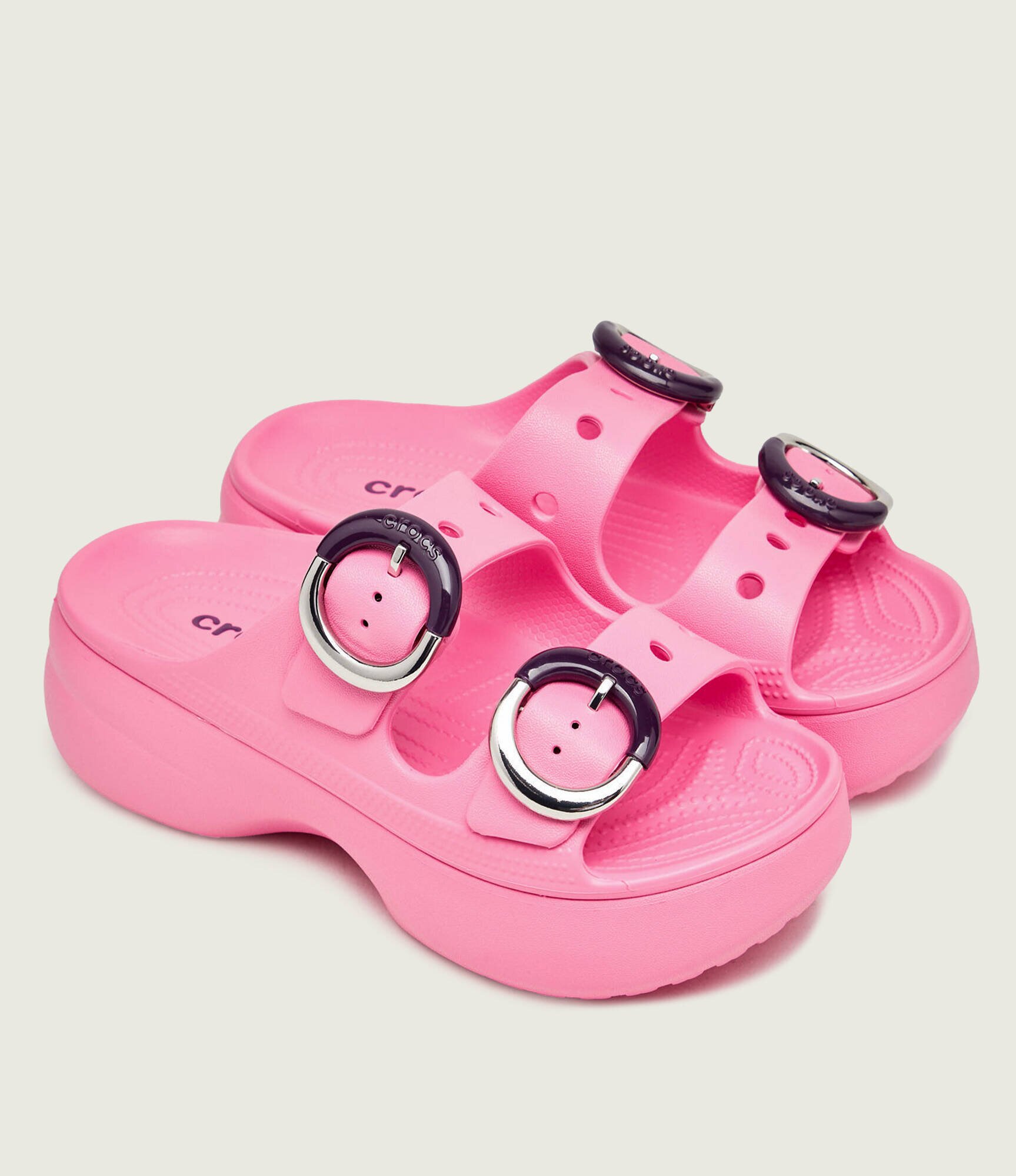 Crocs Șlapi Saturday Platform Dipped Buckle