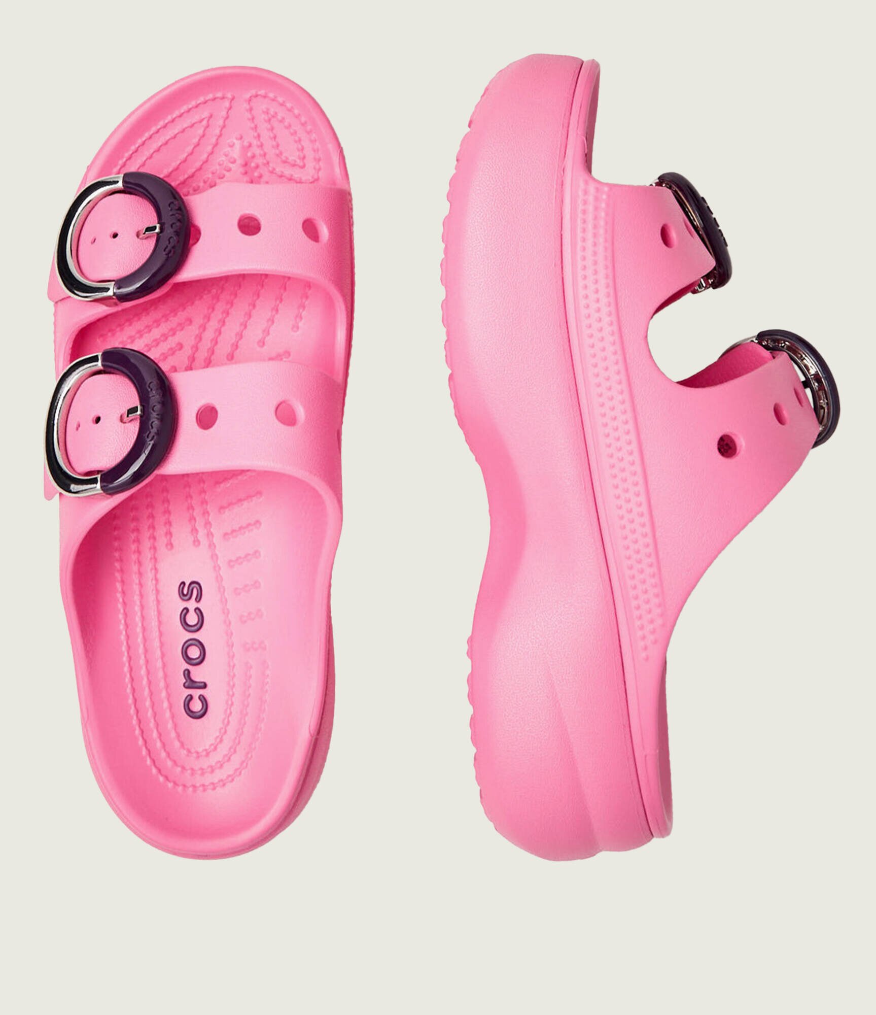 Crocs Șlapi Saturday Platform Dipped Buckle