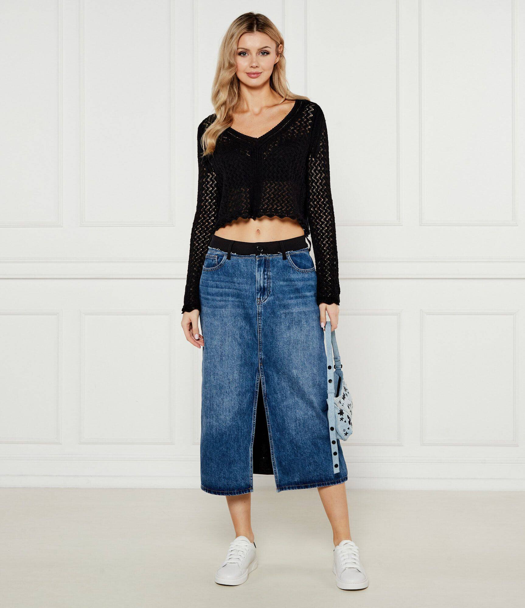 Desigual Bluză FLAM | Cropped Fit