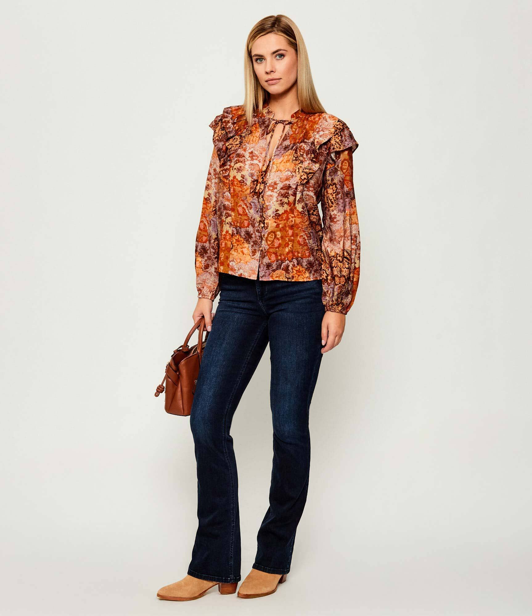 Desigual Cămașă Paisley | Loose fit