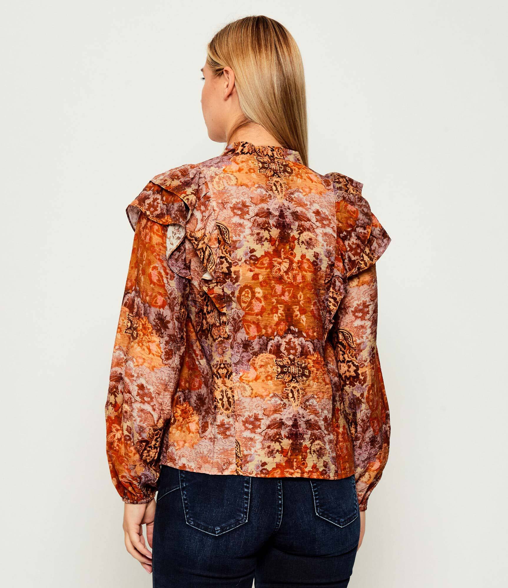 Desigual Cămașă Paisley | Loose fit