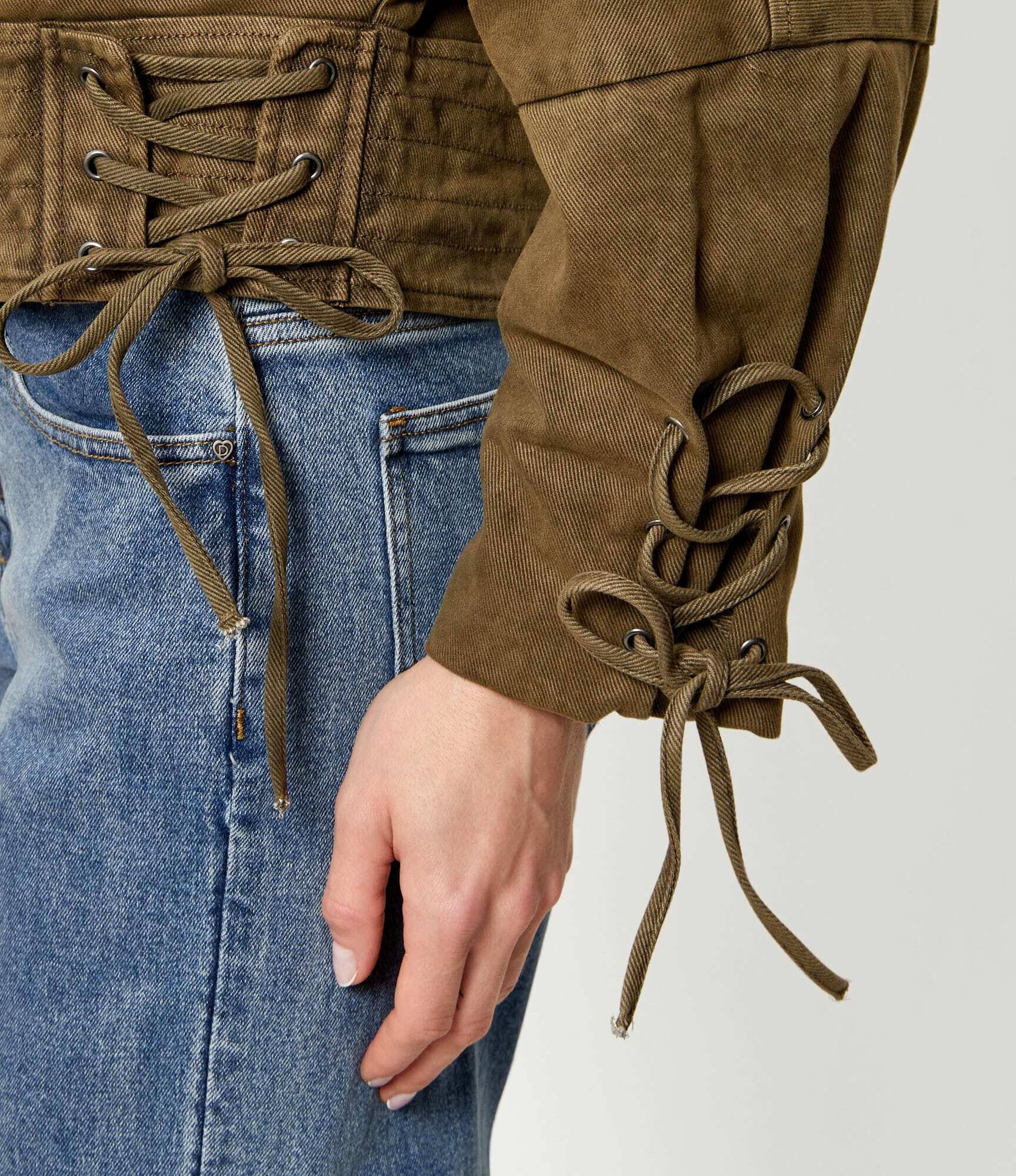 Desigual De blugi geacă de piele CHAQ_NAYELI | Cropped Fit