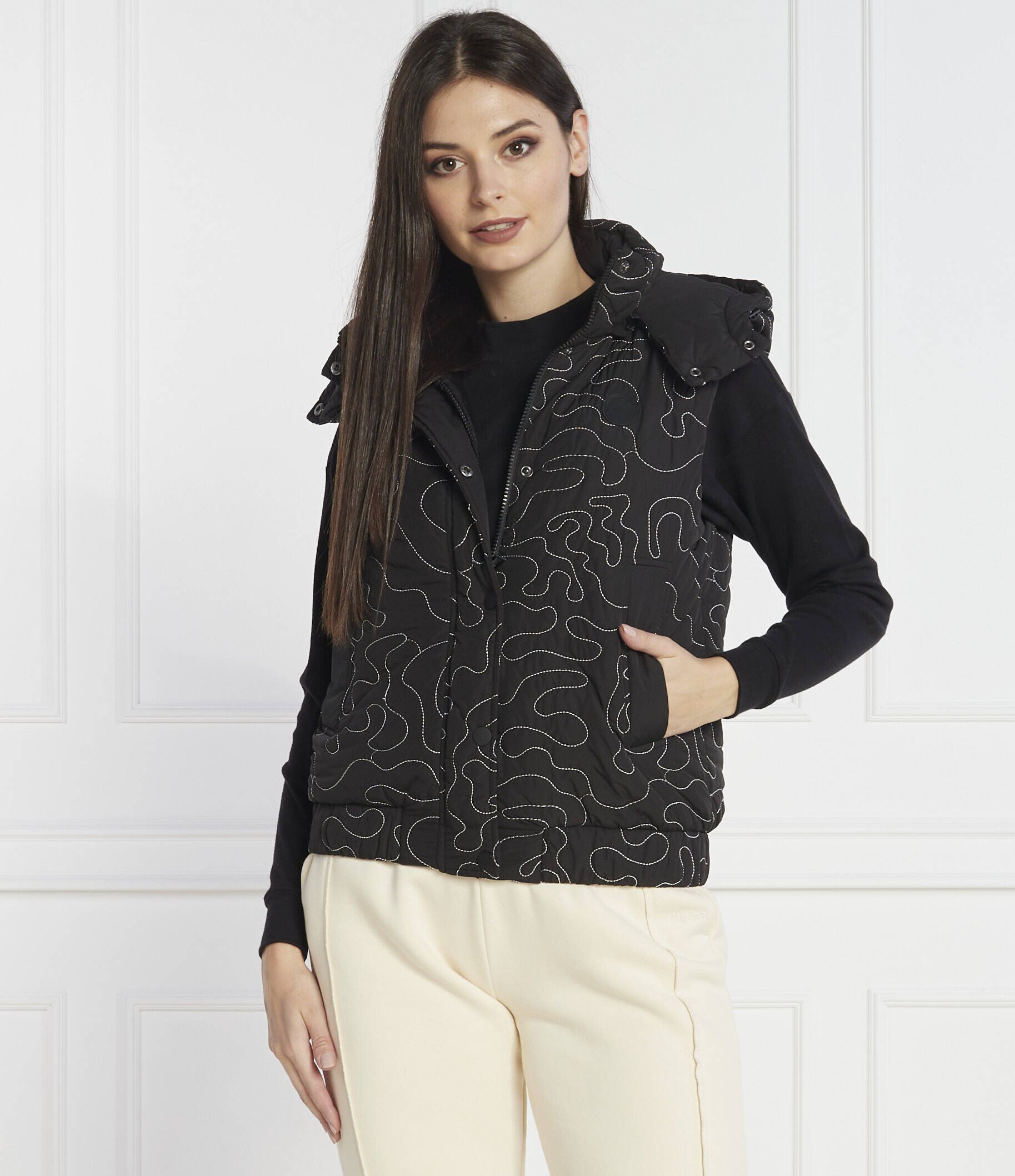 Desigual De puf vestă | Regular Fit