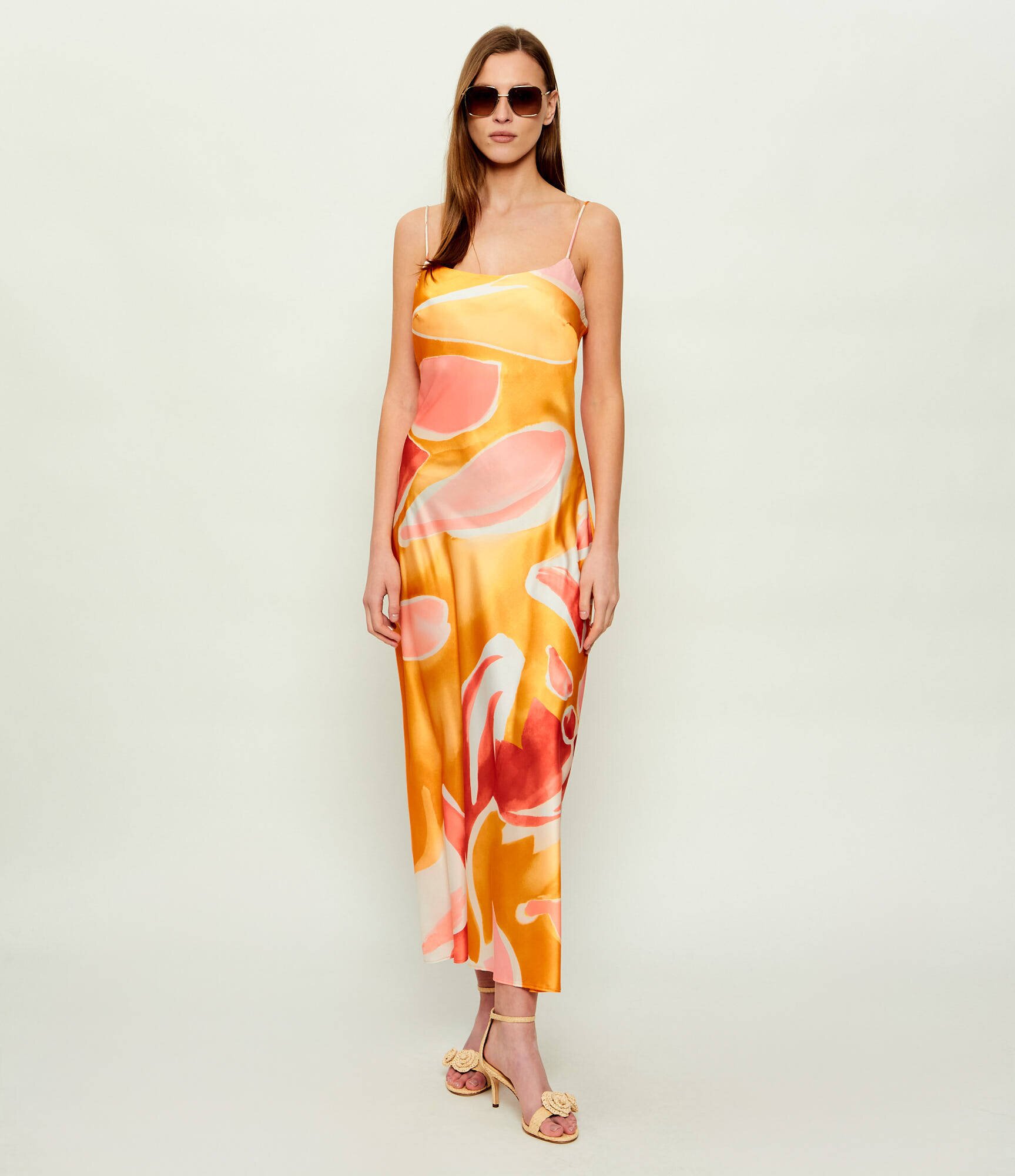 Desigual De satin rochie 2 în 1 Wave