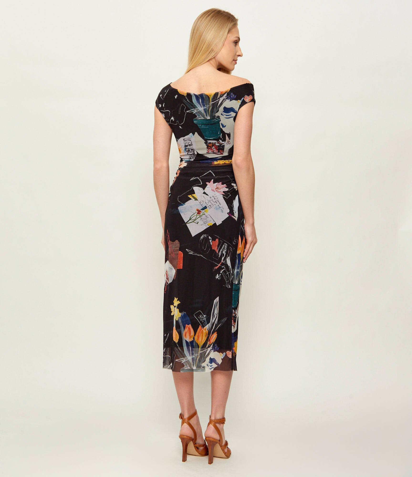 Desigual De tul rochie Delaware