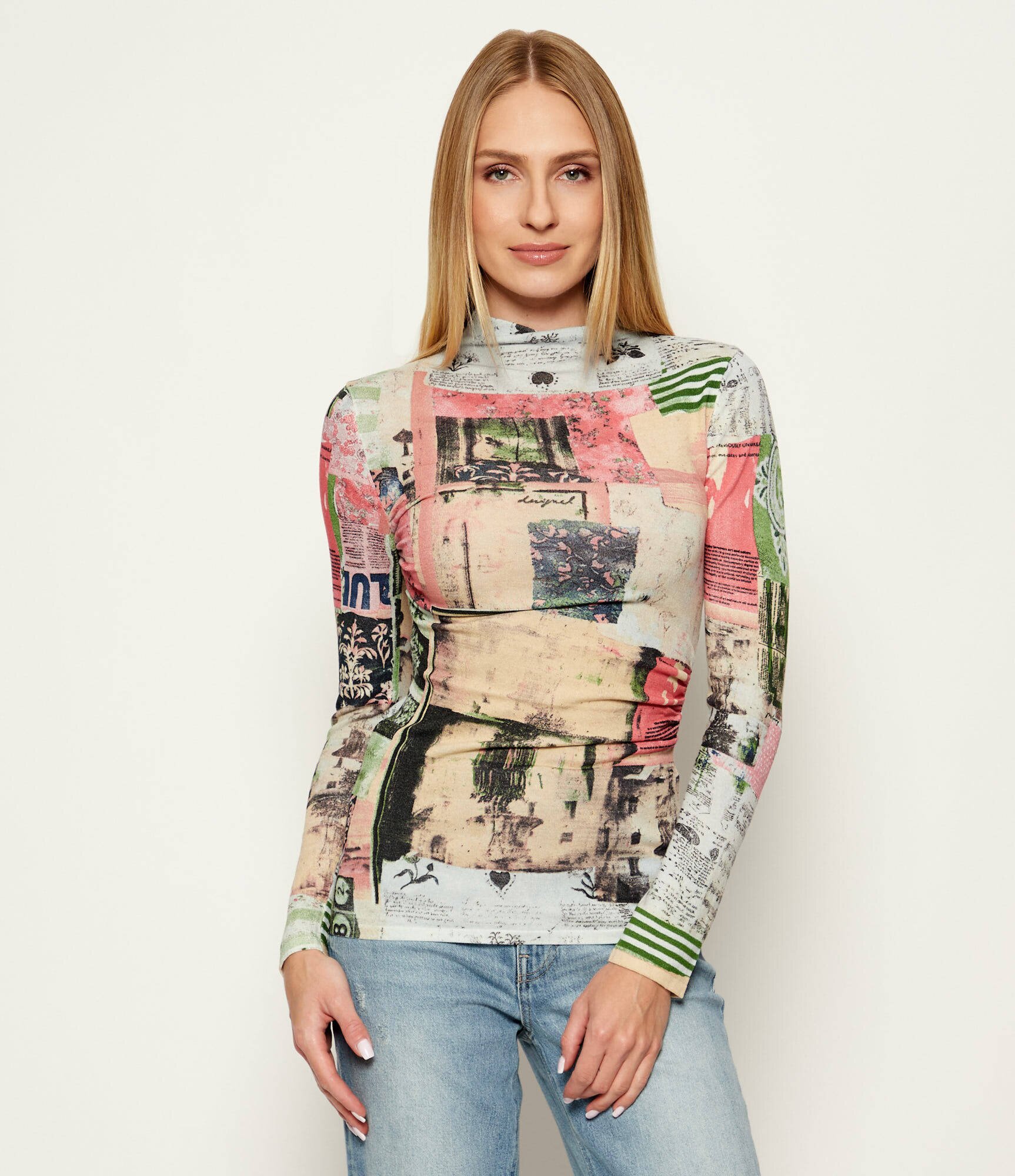 Desigual Guler înalt JERS_MONTREAL | regular fit