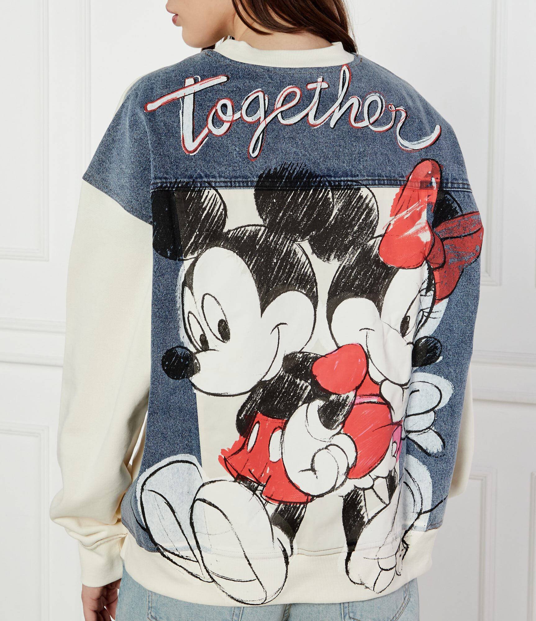Desigual Hanorac Mickey i Minnie | . x Disney | Oversize fit