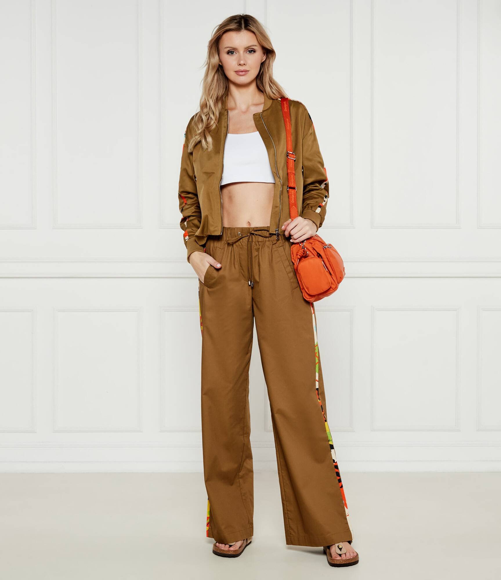 Desigual Pantaloni PAISLEY | x M. Christian Lacroix | flare fit