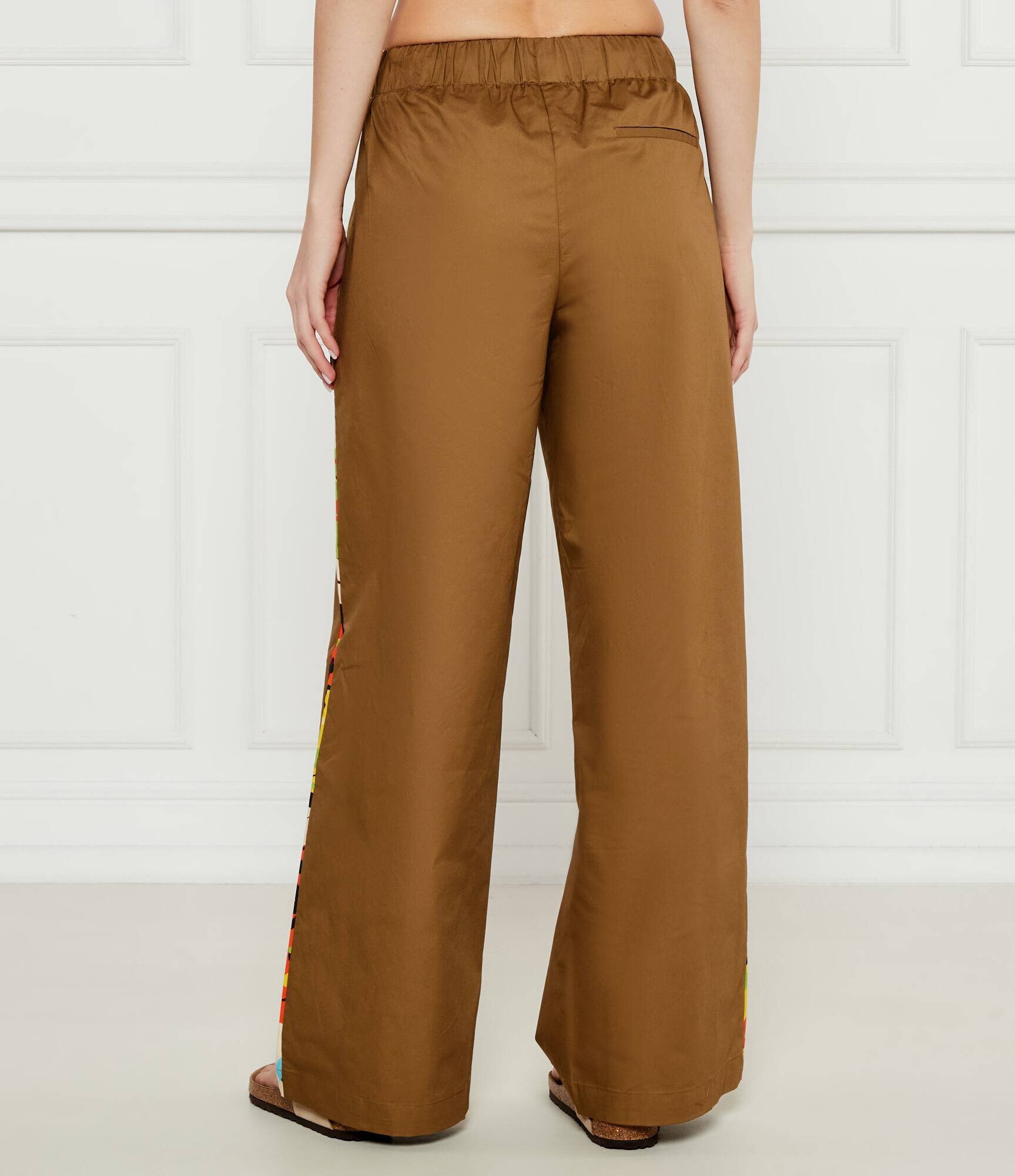 Desigual Pantaloni PAISLEY | x M. Christian Lacroix | flare fit