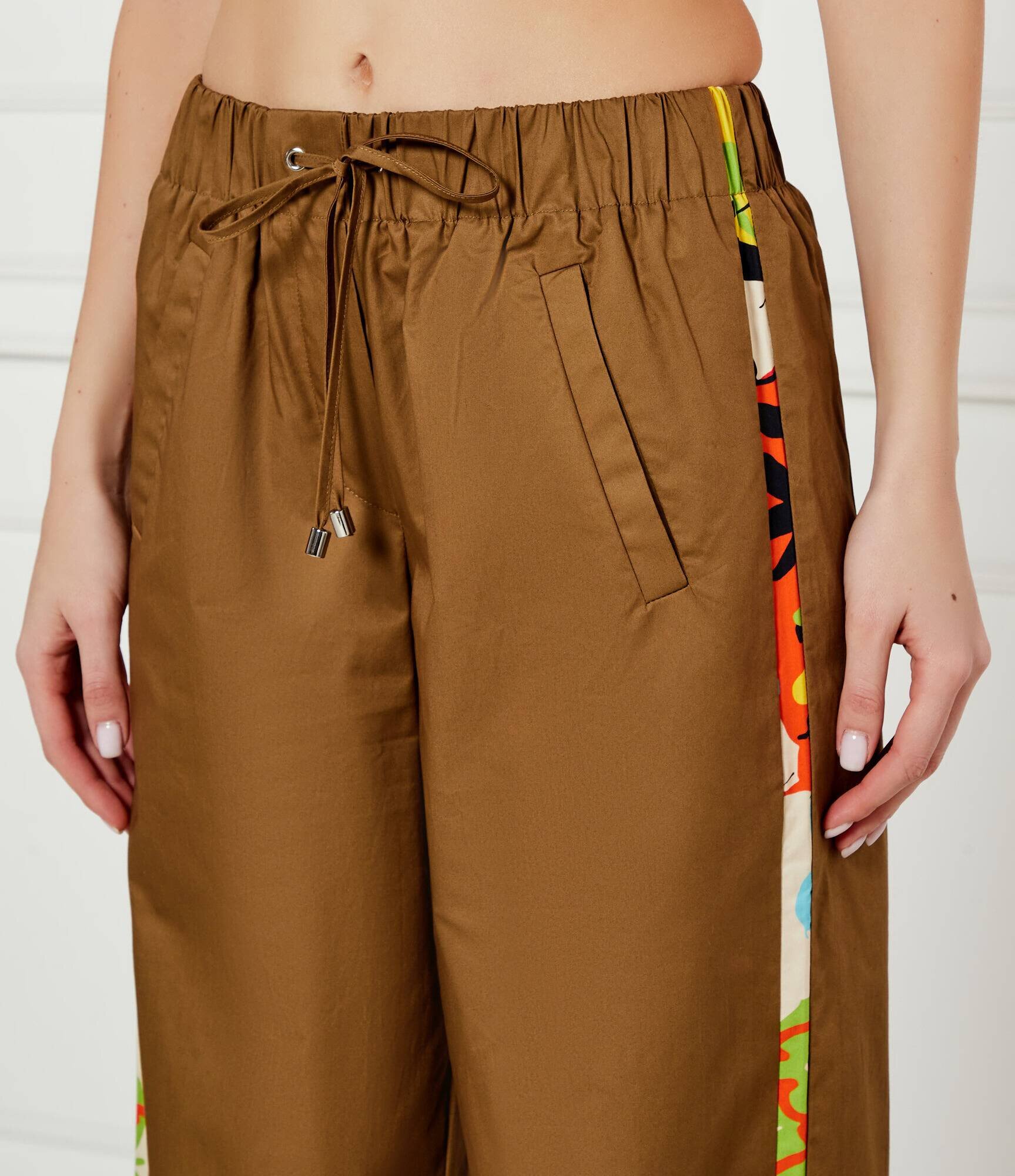 Desigual Pantaloni PAISLEY | x M. Christian Lacroix | flare fit