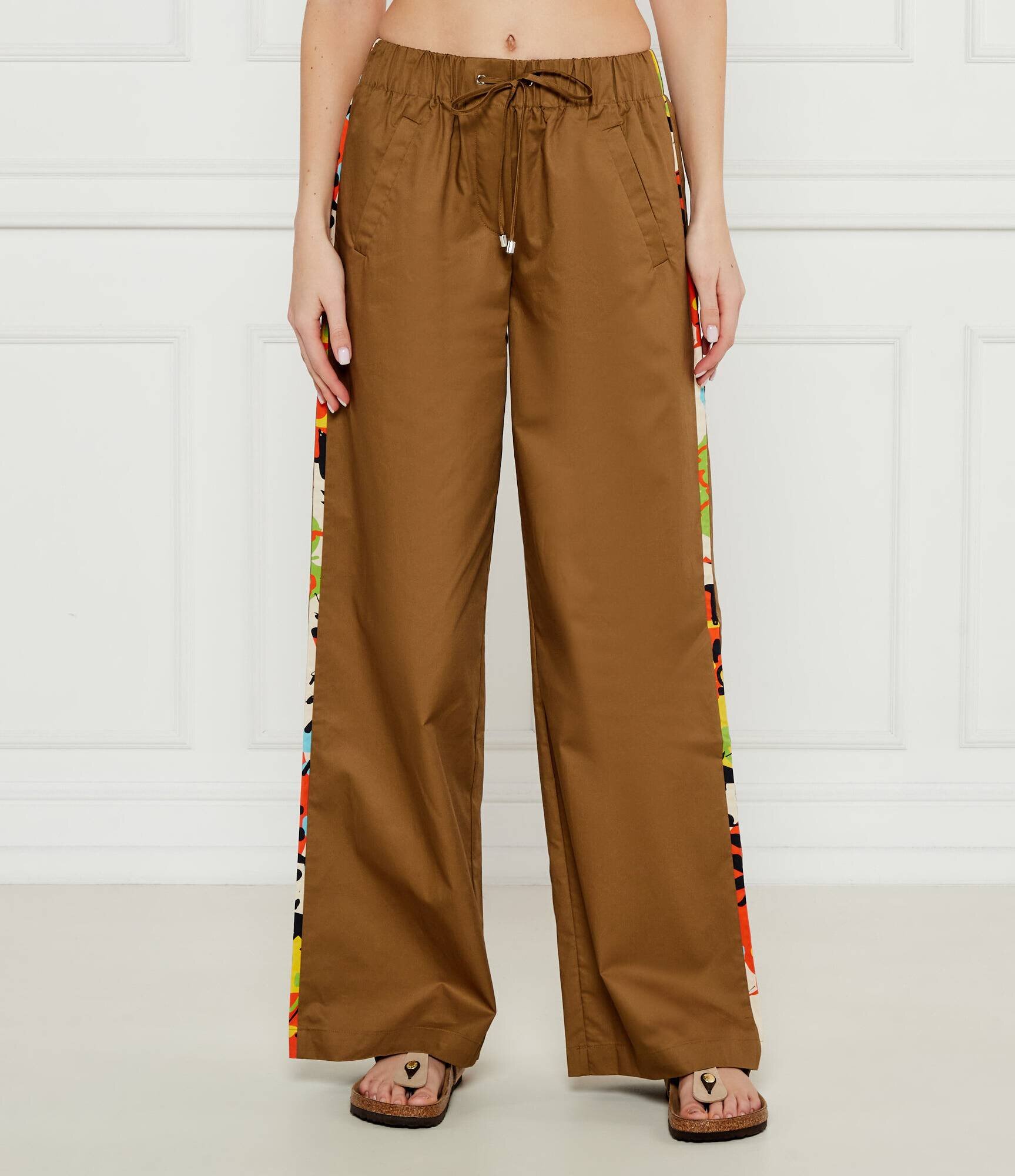 Desigual Pantaloni PAISLEY | x M. Christian Lacroix | flare fit