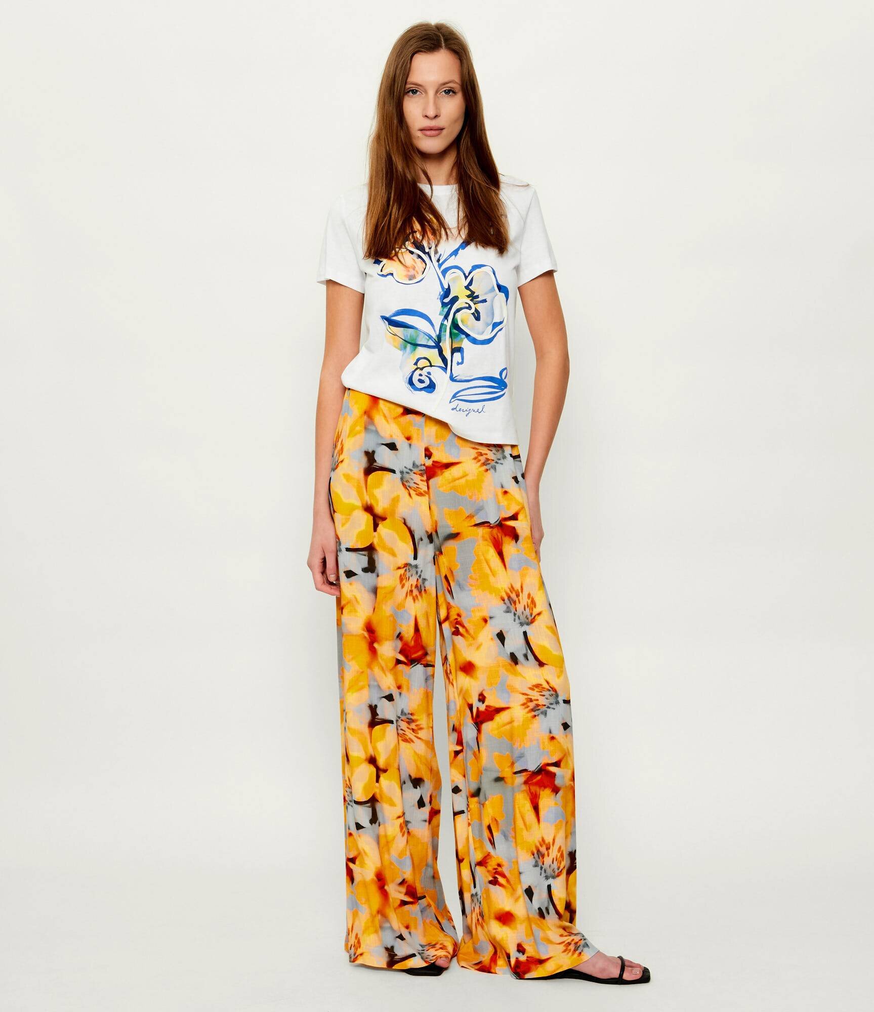 Desigual Pantaloni Preston | Loose fit