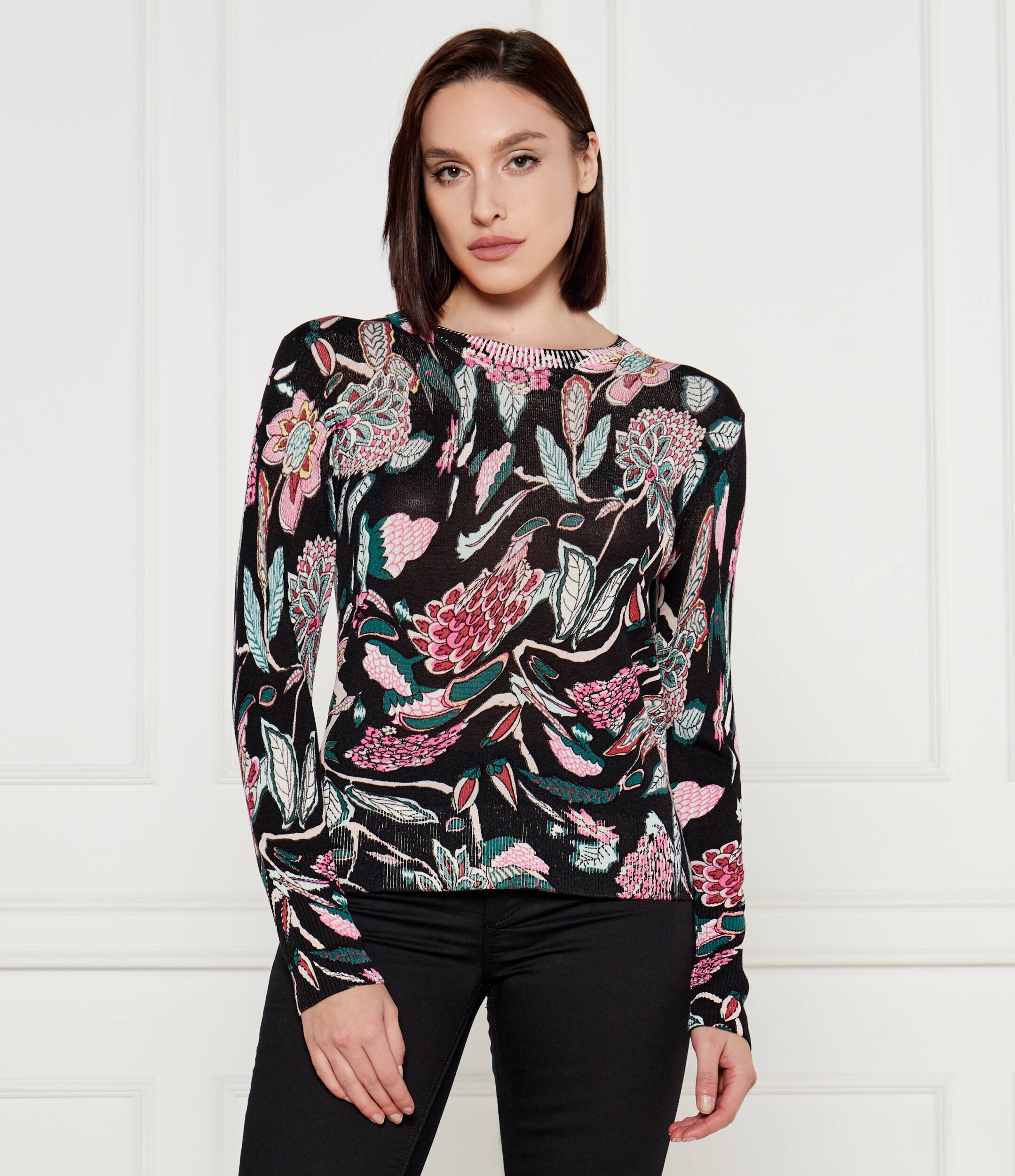 Desigual Pulover | Regular Fit | cu adaos de in