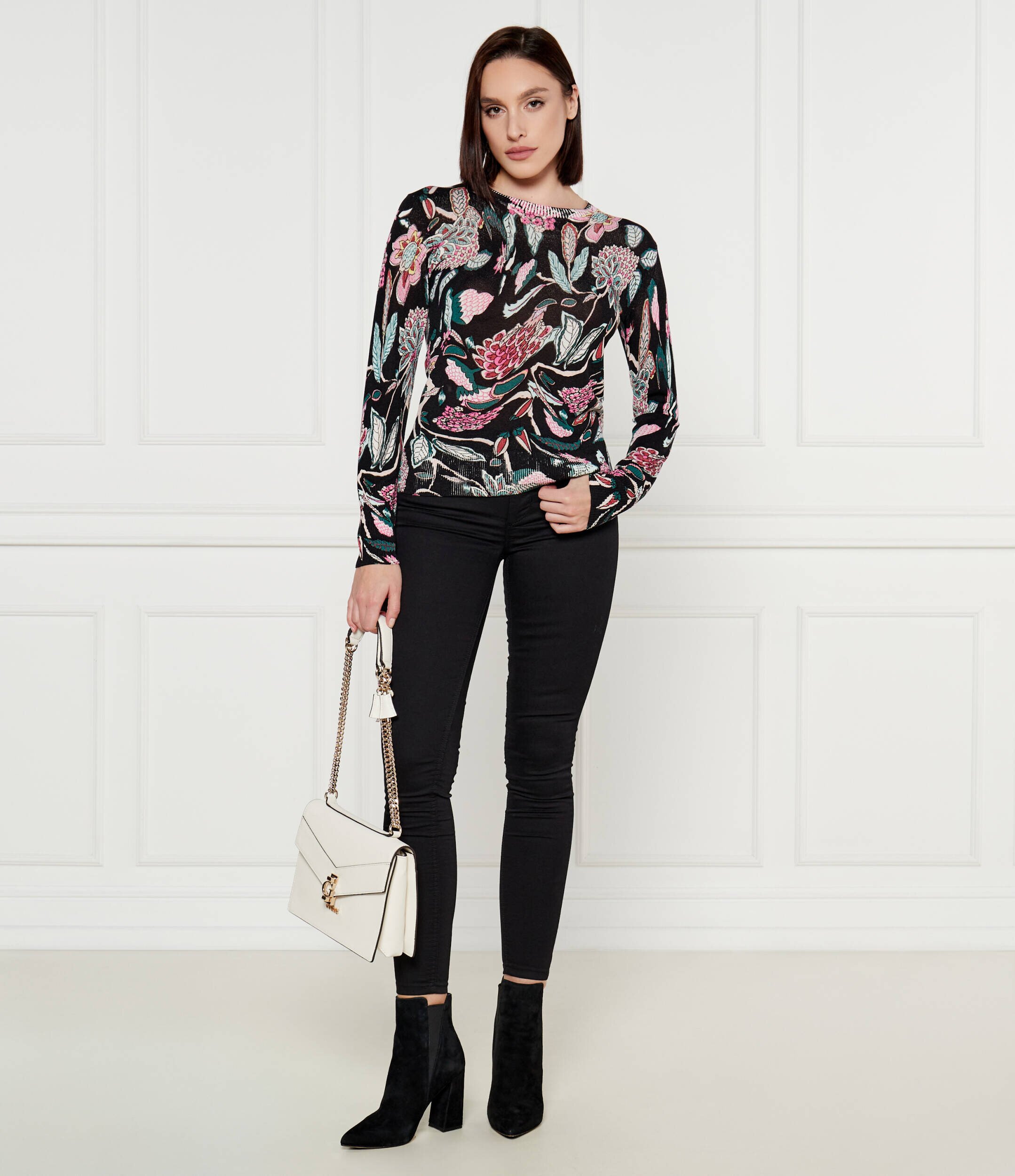 Desigual Pulover | Regular Fit | cu adaos de in